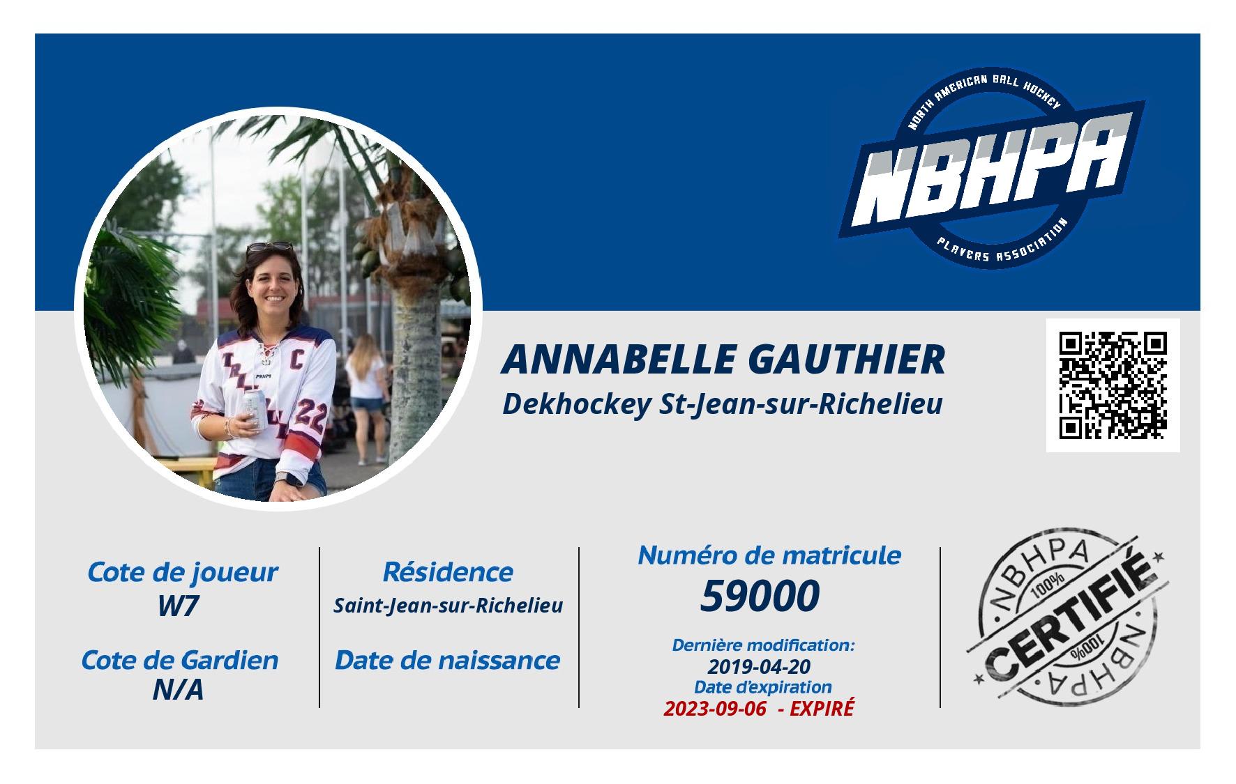Annabelle Gauthier