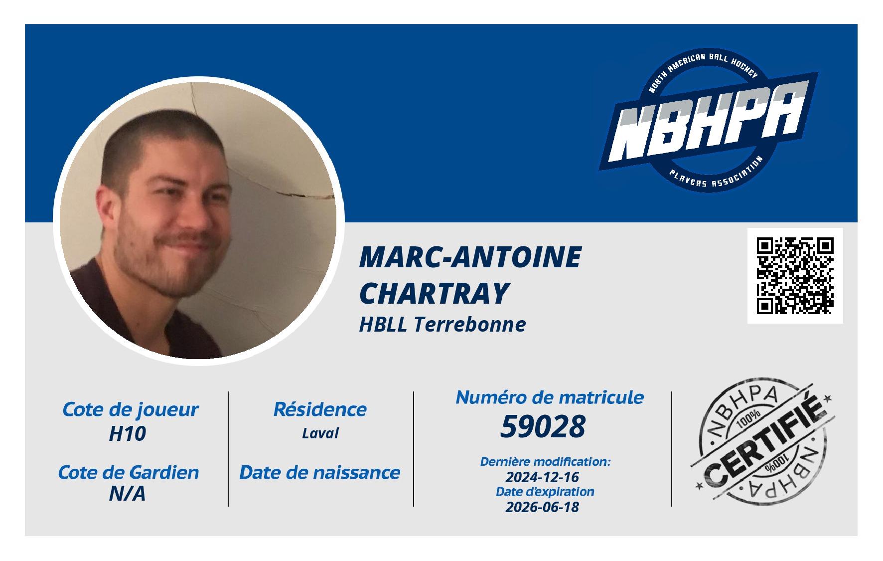 Marc-Antoine Chartray