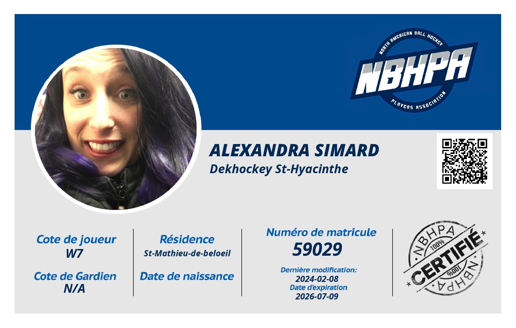 Alexandra Simard