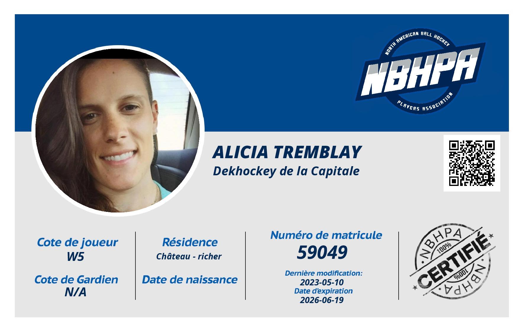 Alicia Tremblay