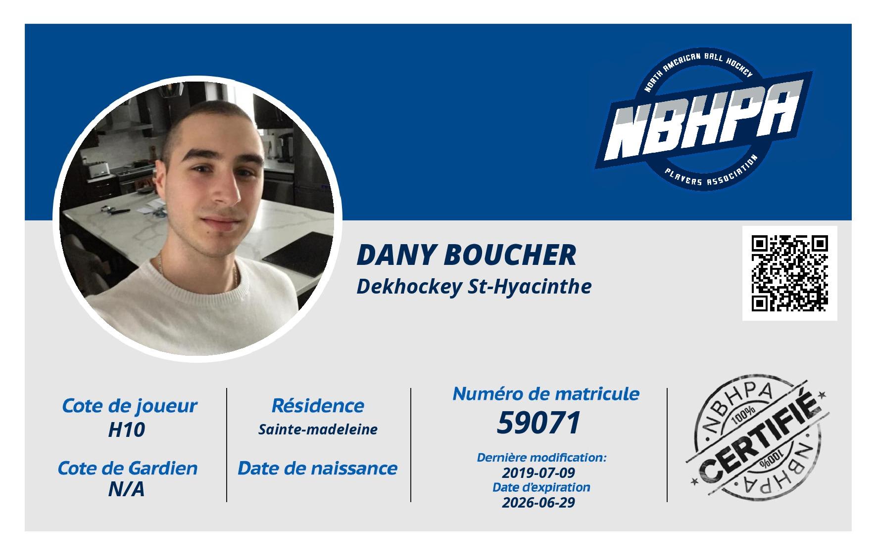 Dany Boucher