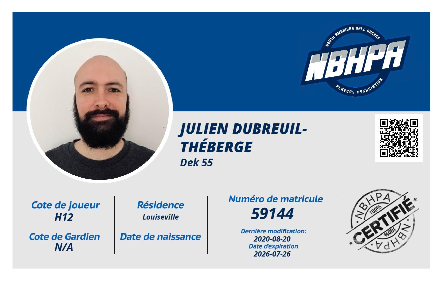 Julien Dubreuil-Théberge