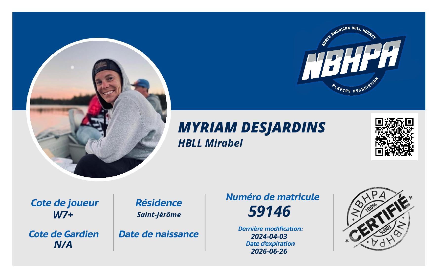 Myriam Desjardins