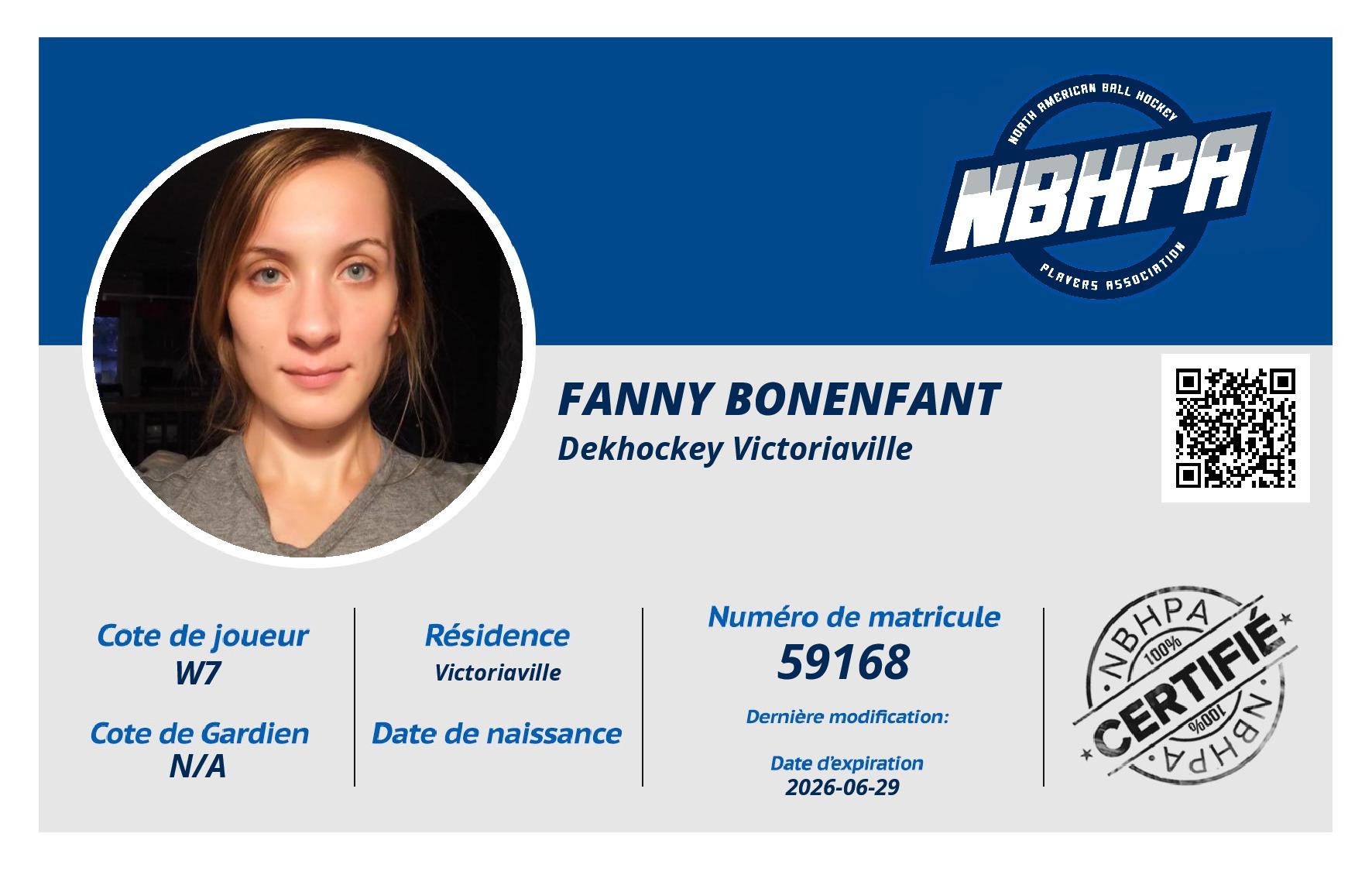 Fanny Bonenfant