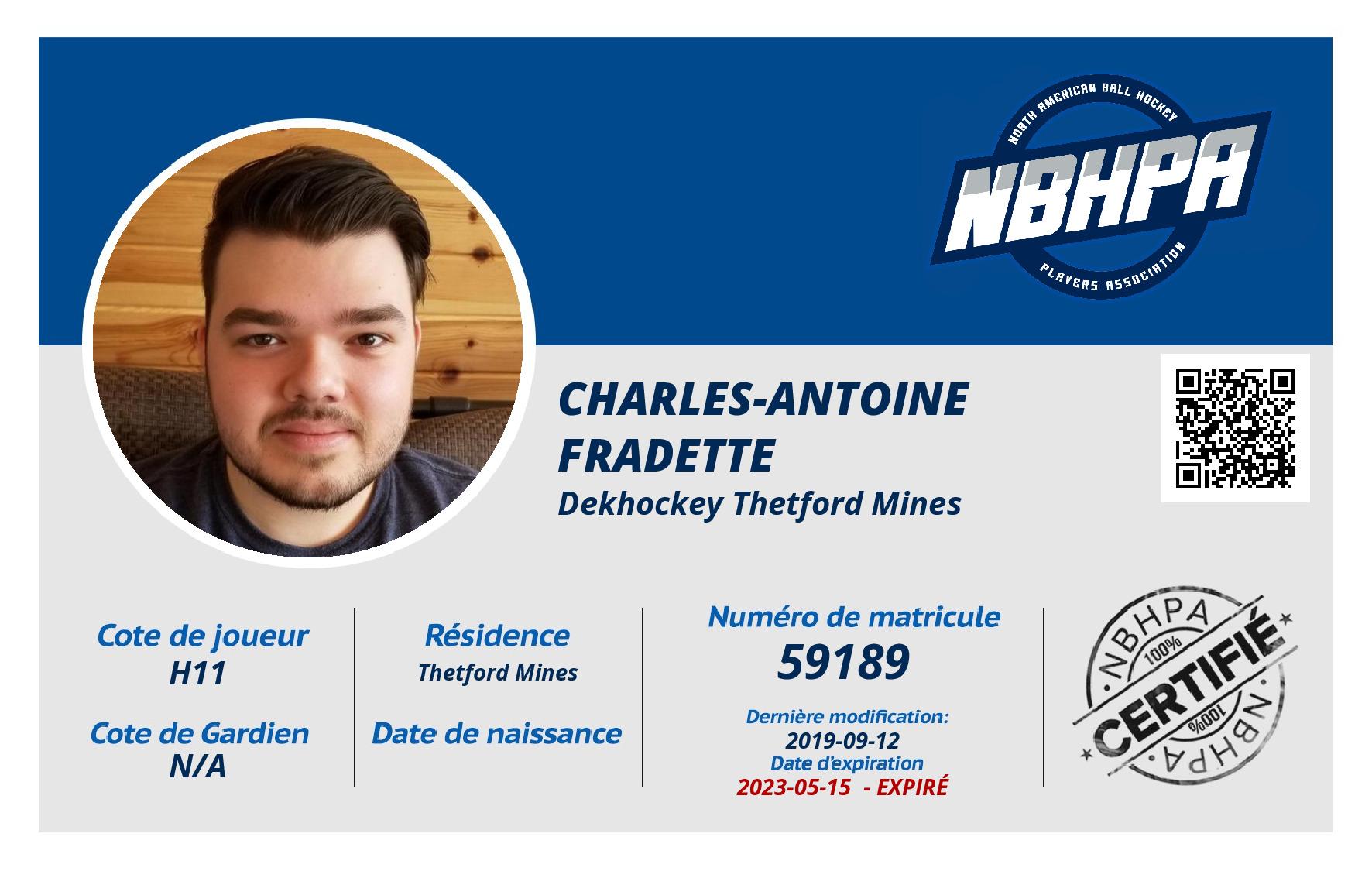 Charles-Antoine  Fradette