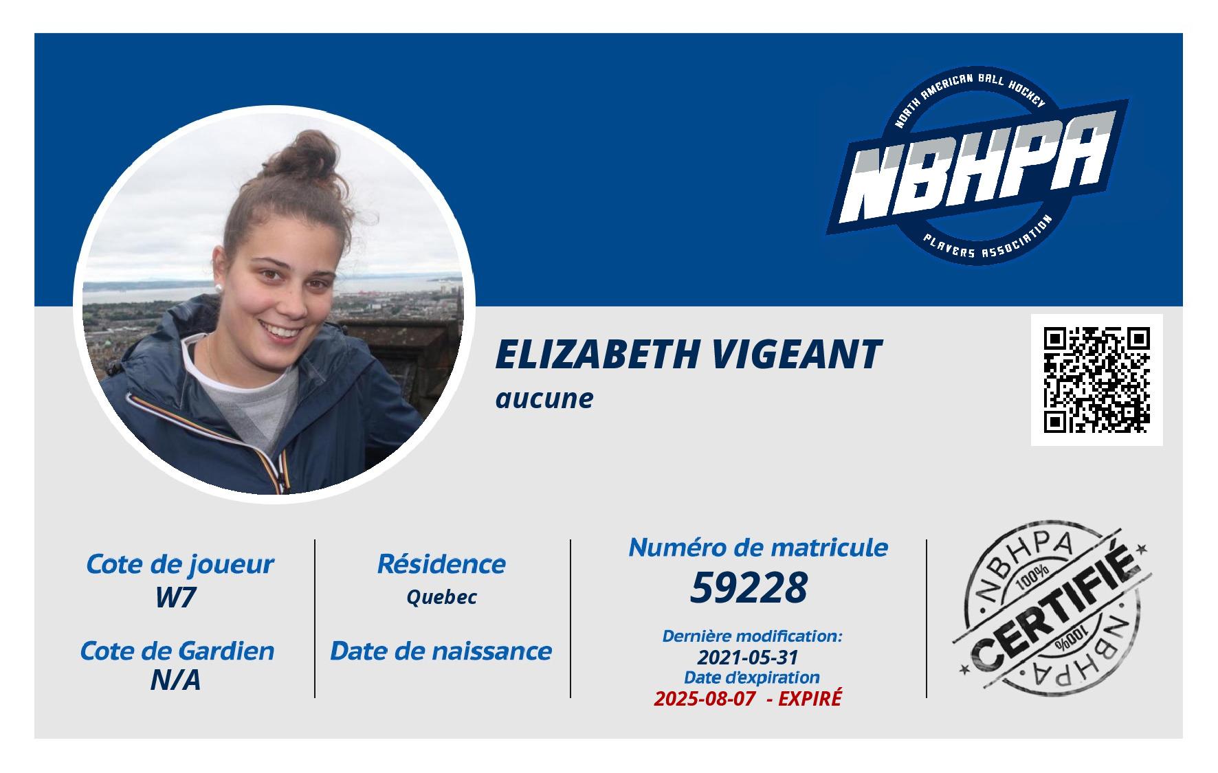 Elizabeth Vigeant