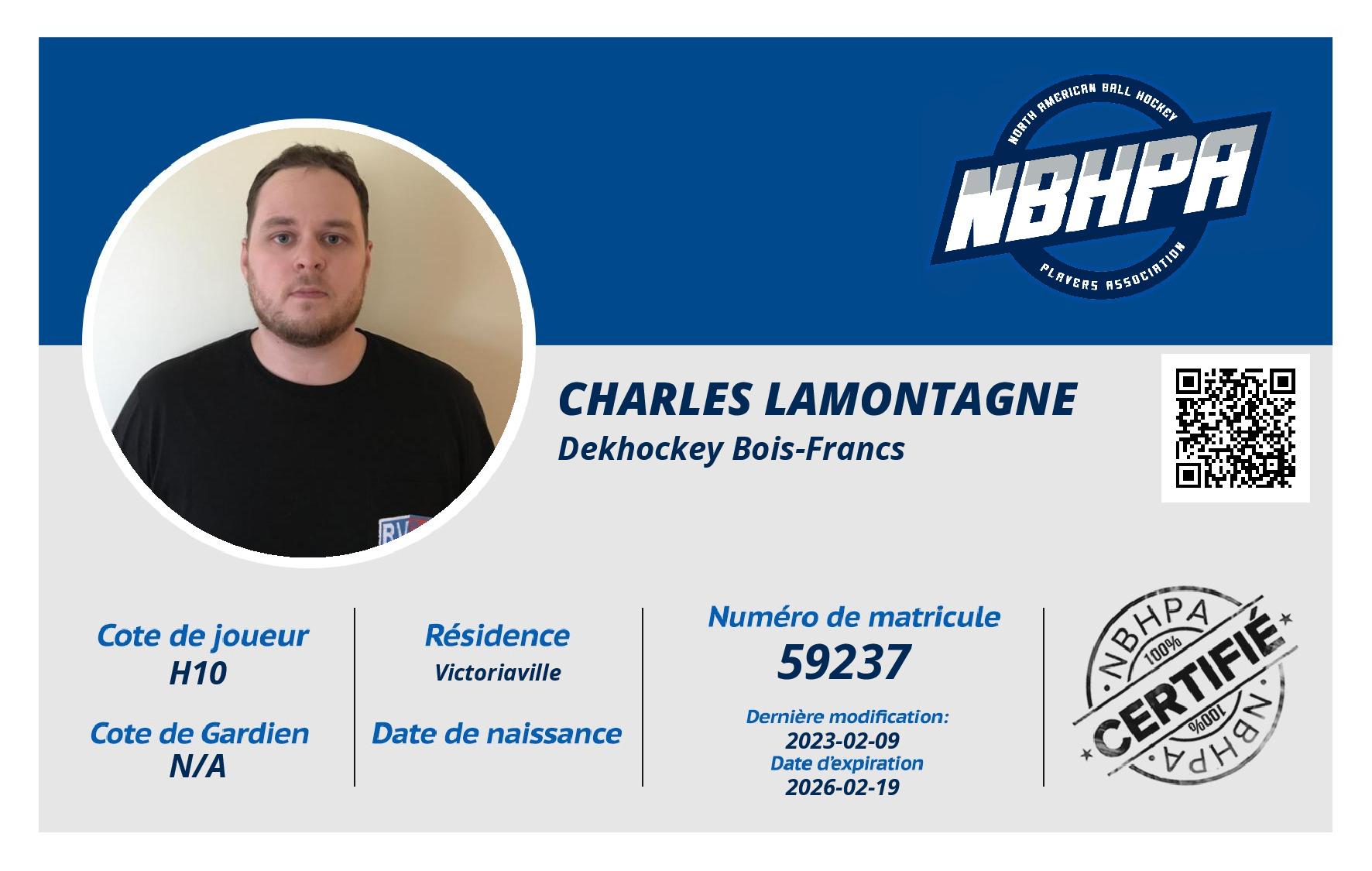 Charles Lamontagne