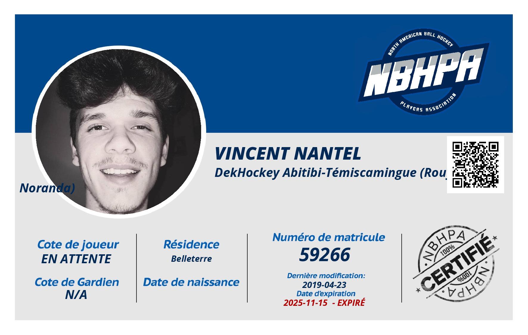 Vincent Nantel