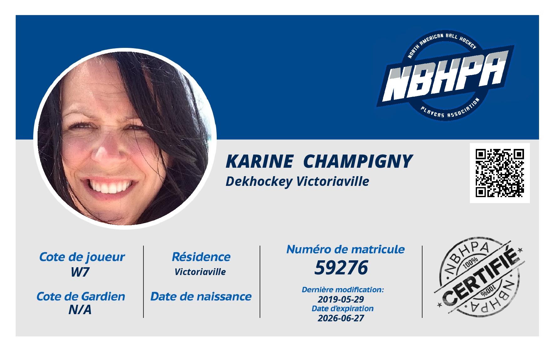Karine  Champigny