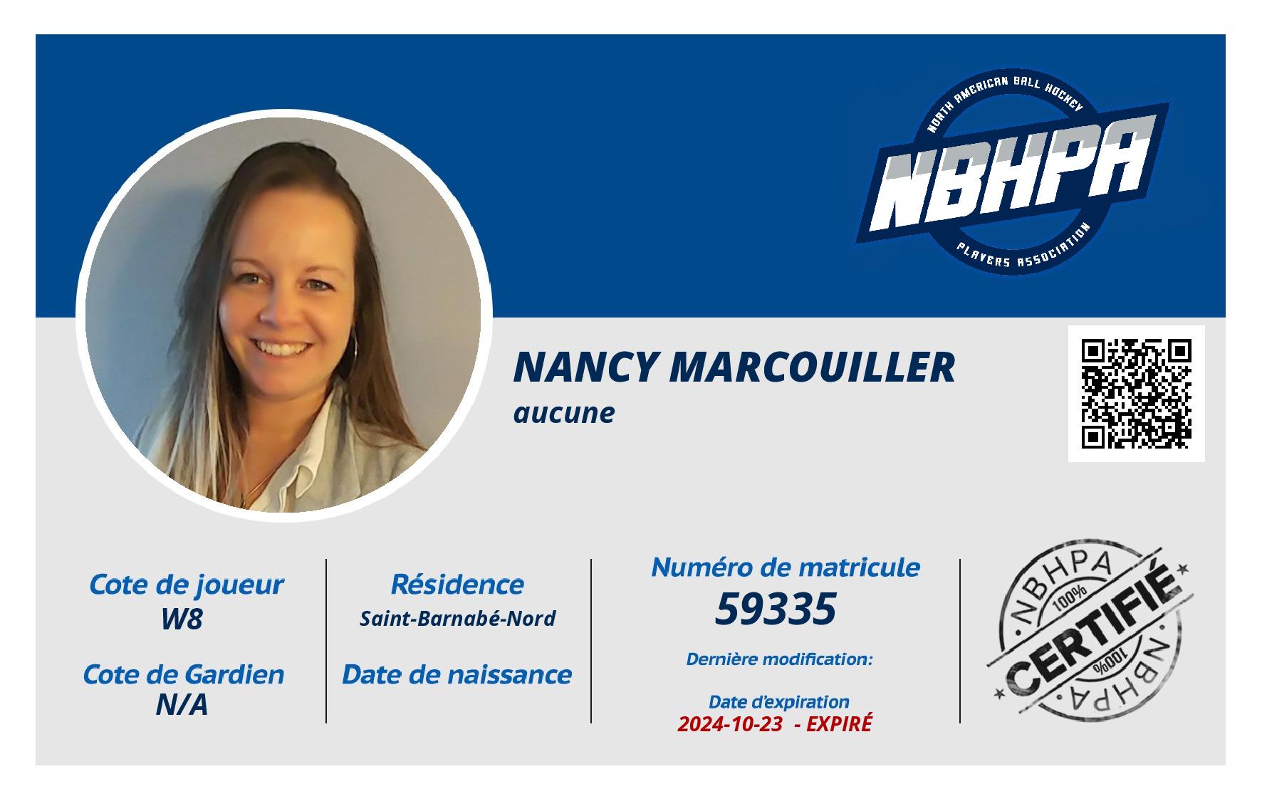 Nancy Marcouiller