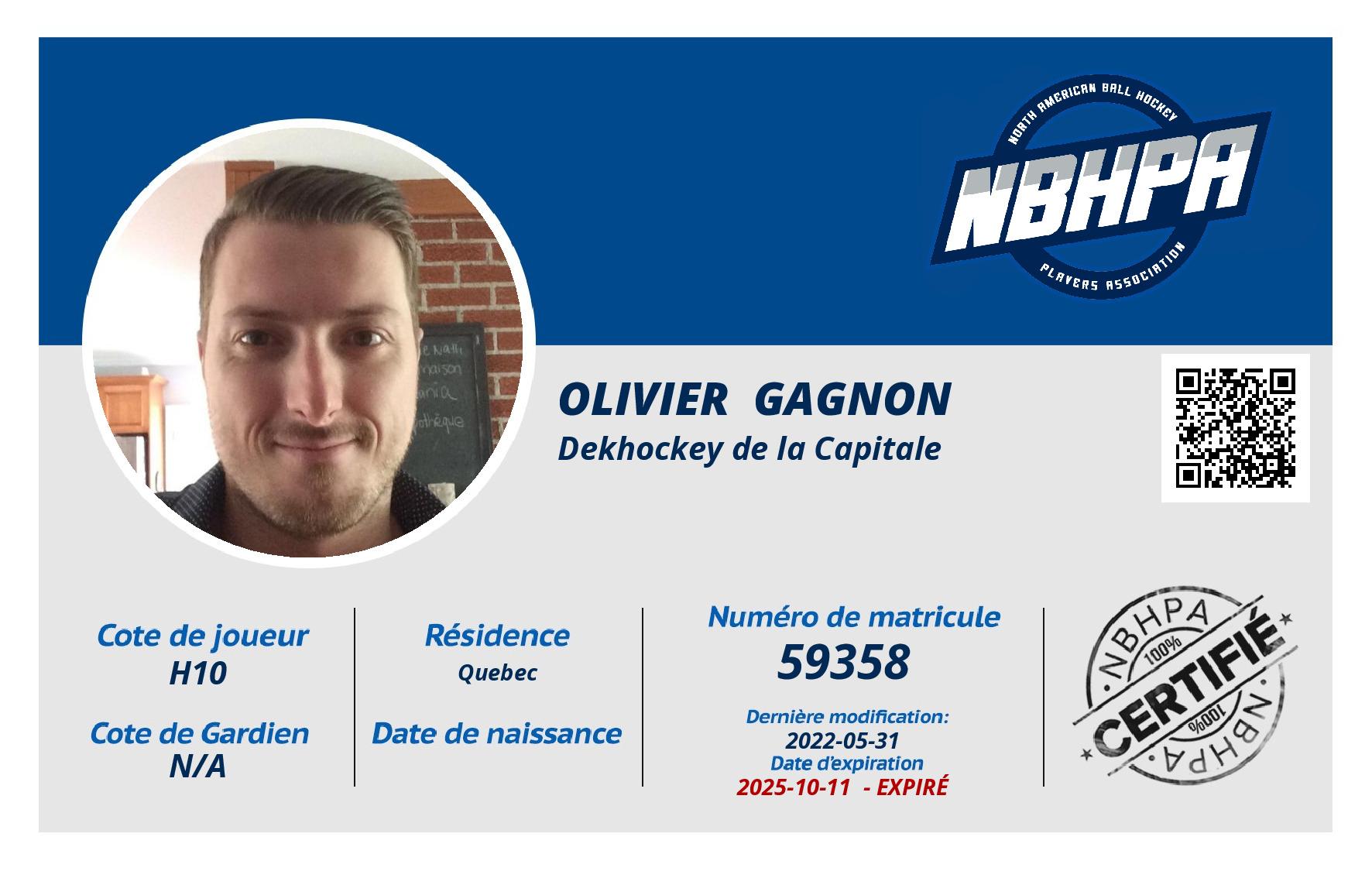 Olivier  Gagnon
