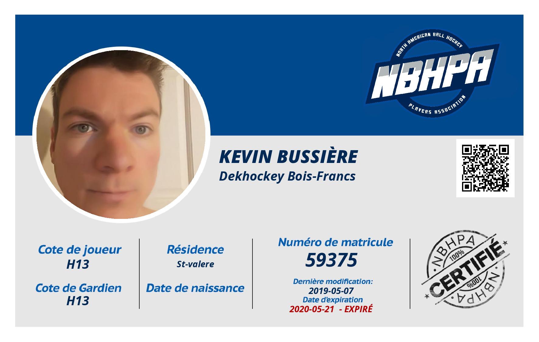 Kevin Bussière