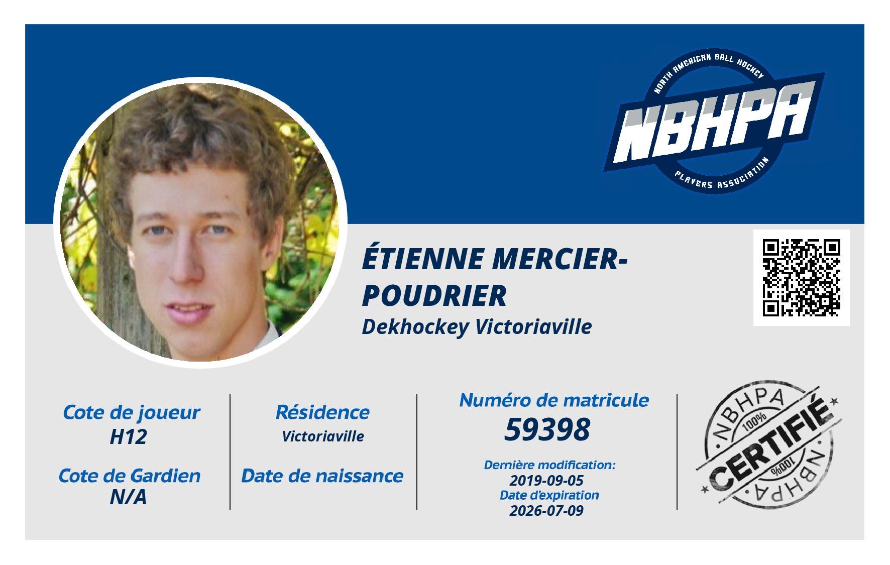 Étienne Mercier-Poudrier