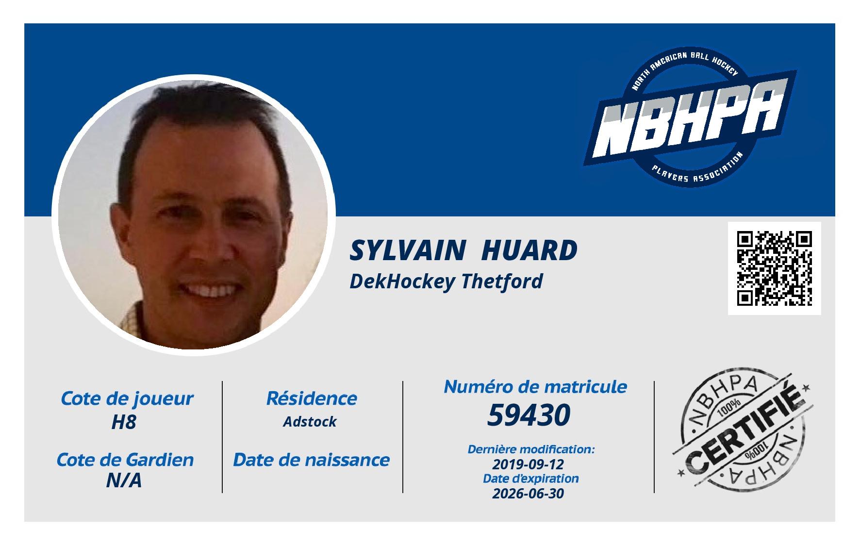 Sylvain  Huard