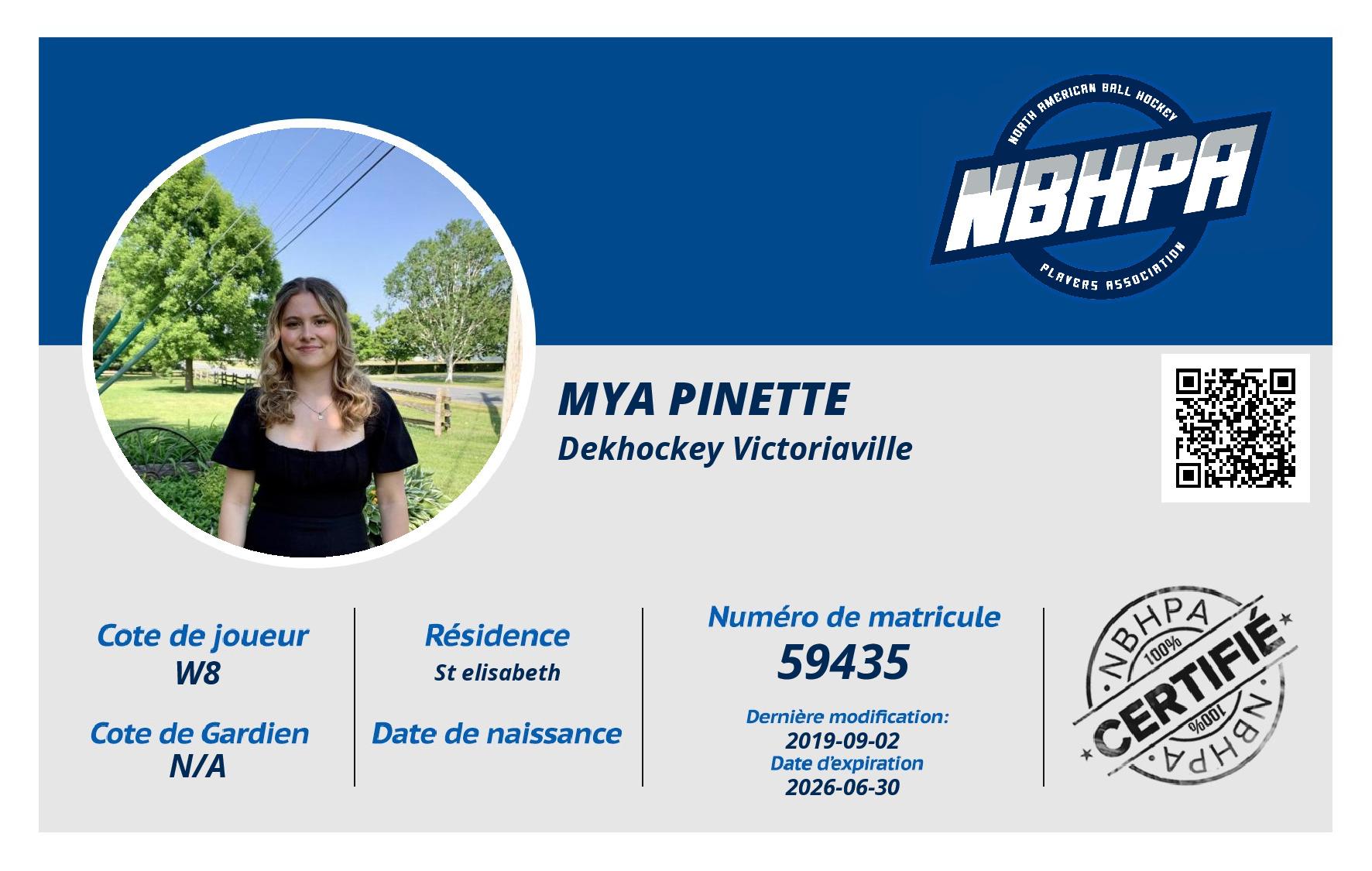 Mya Pinette