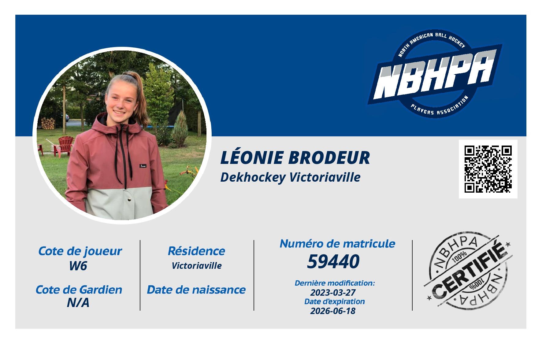 Léonie Brodeur