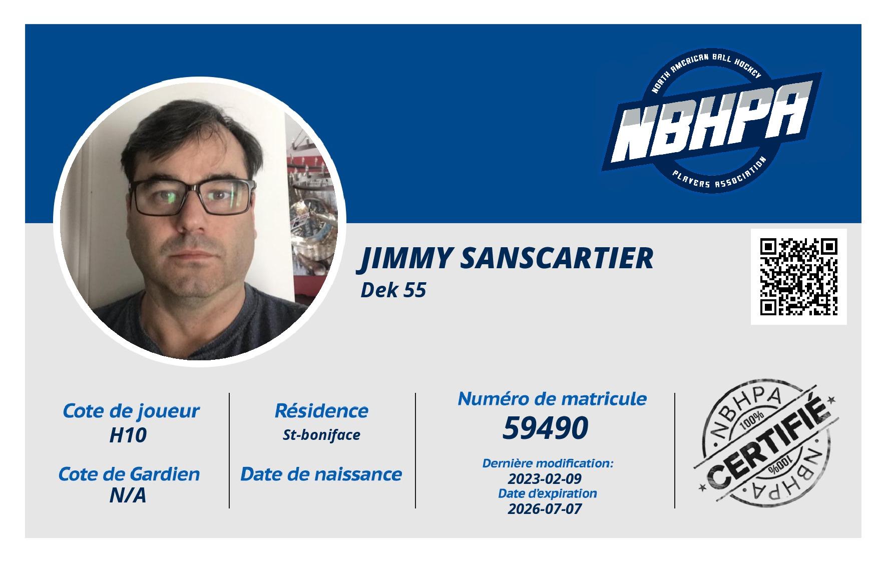 Jimmy Sanscartier