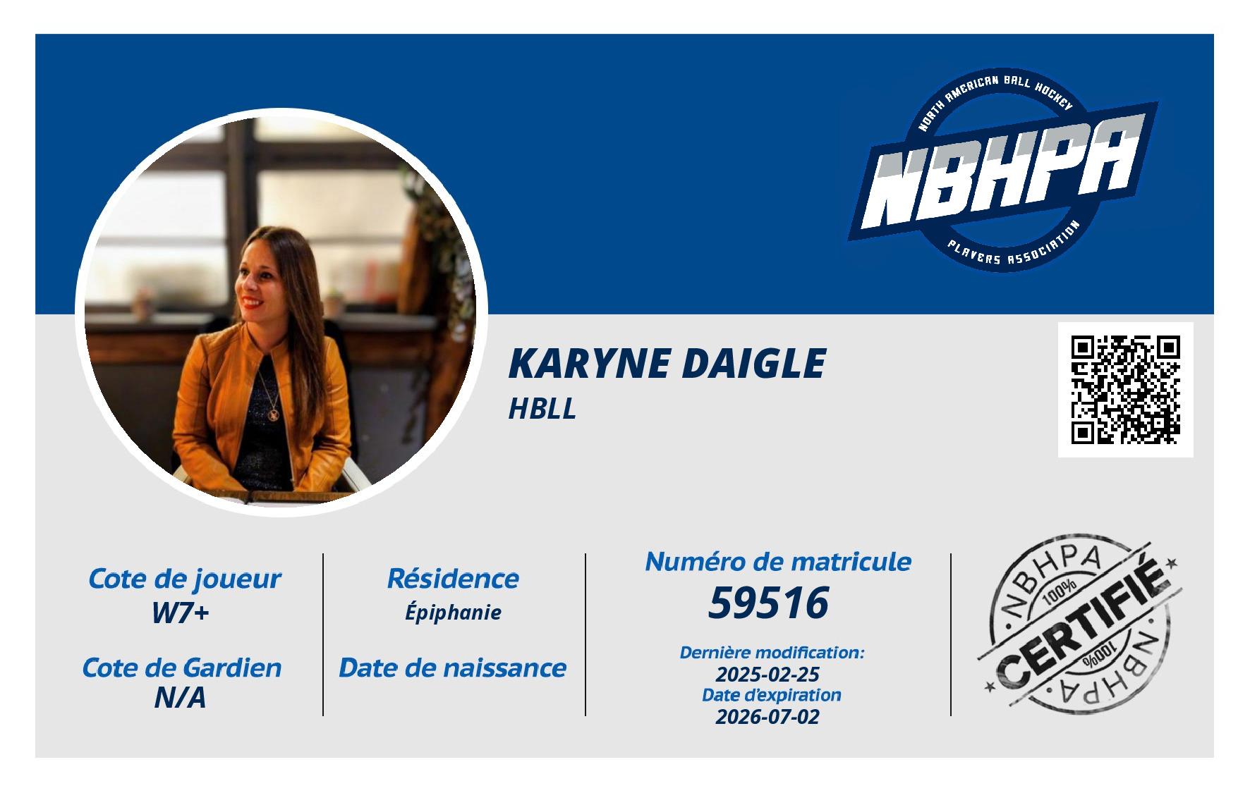 Karyne Daigle