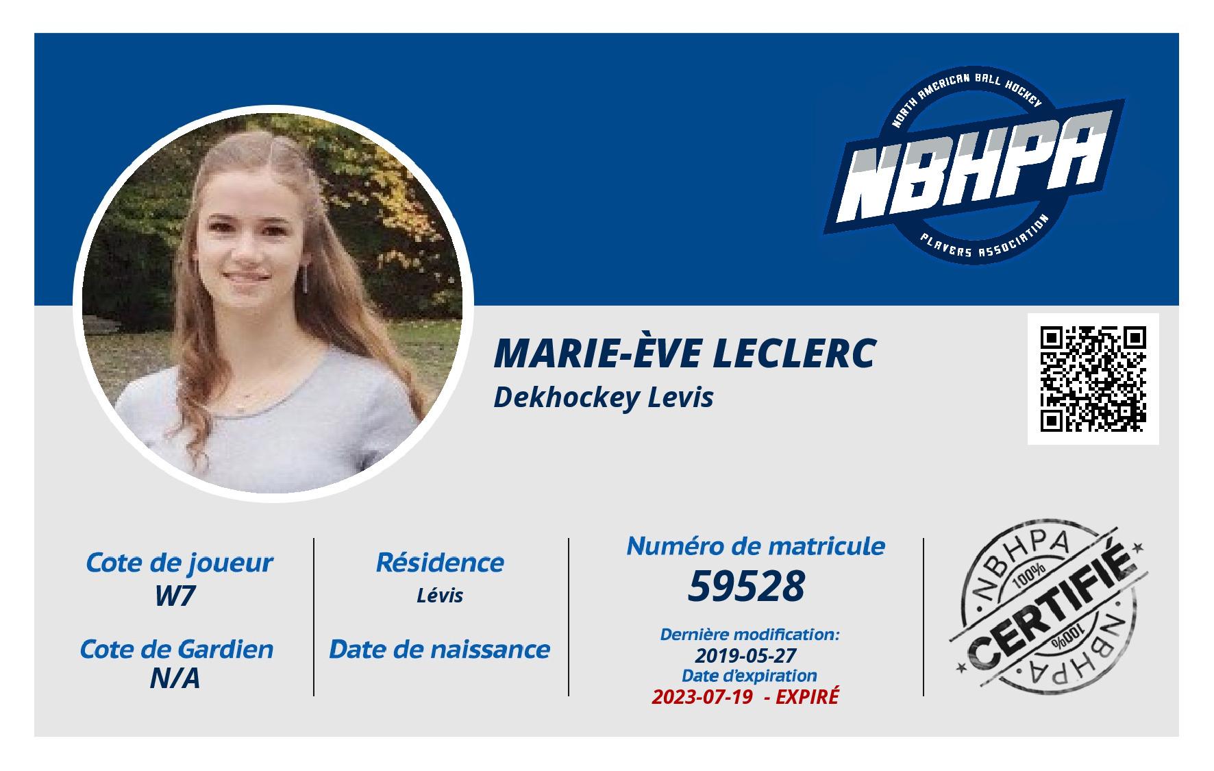 Marie-Ève Leclerc