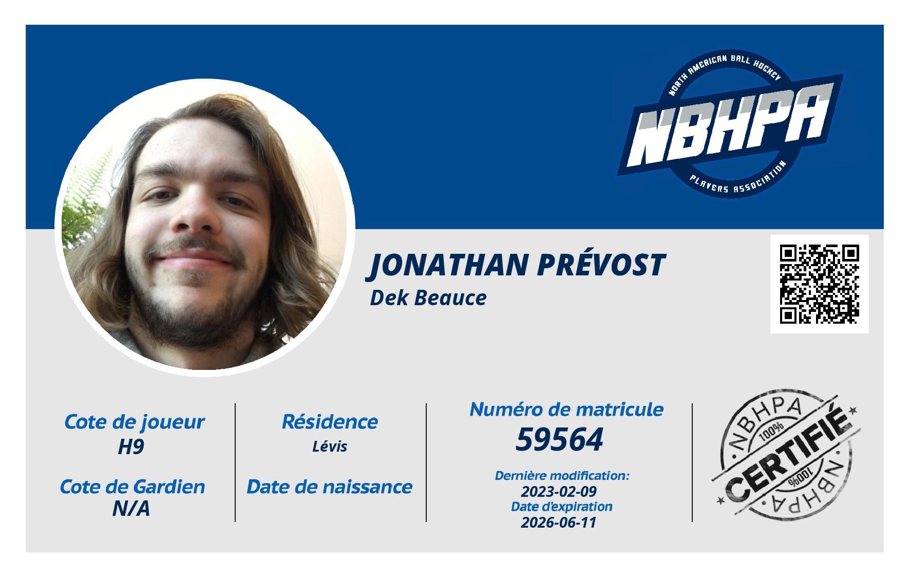 Jonathan Prévost