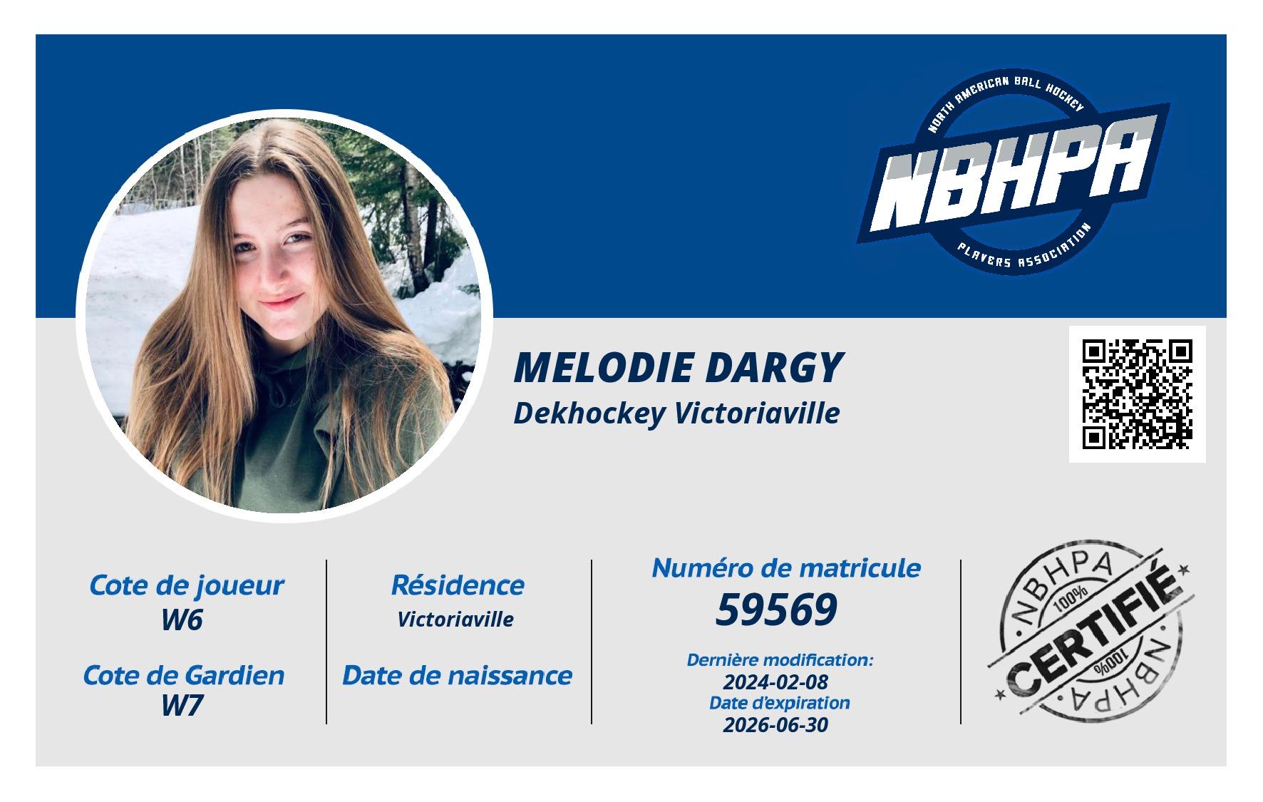 Melodie Dargy