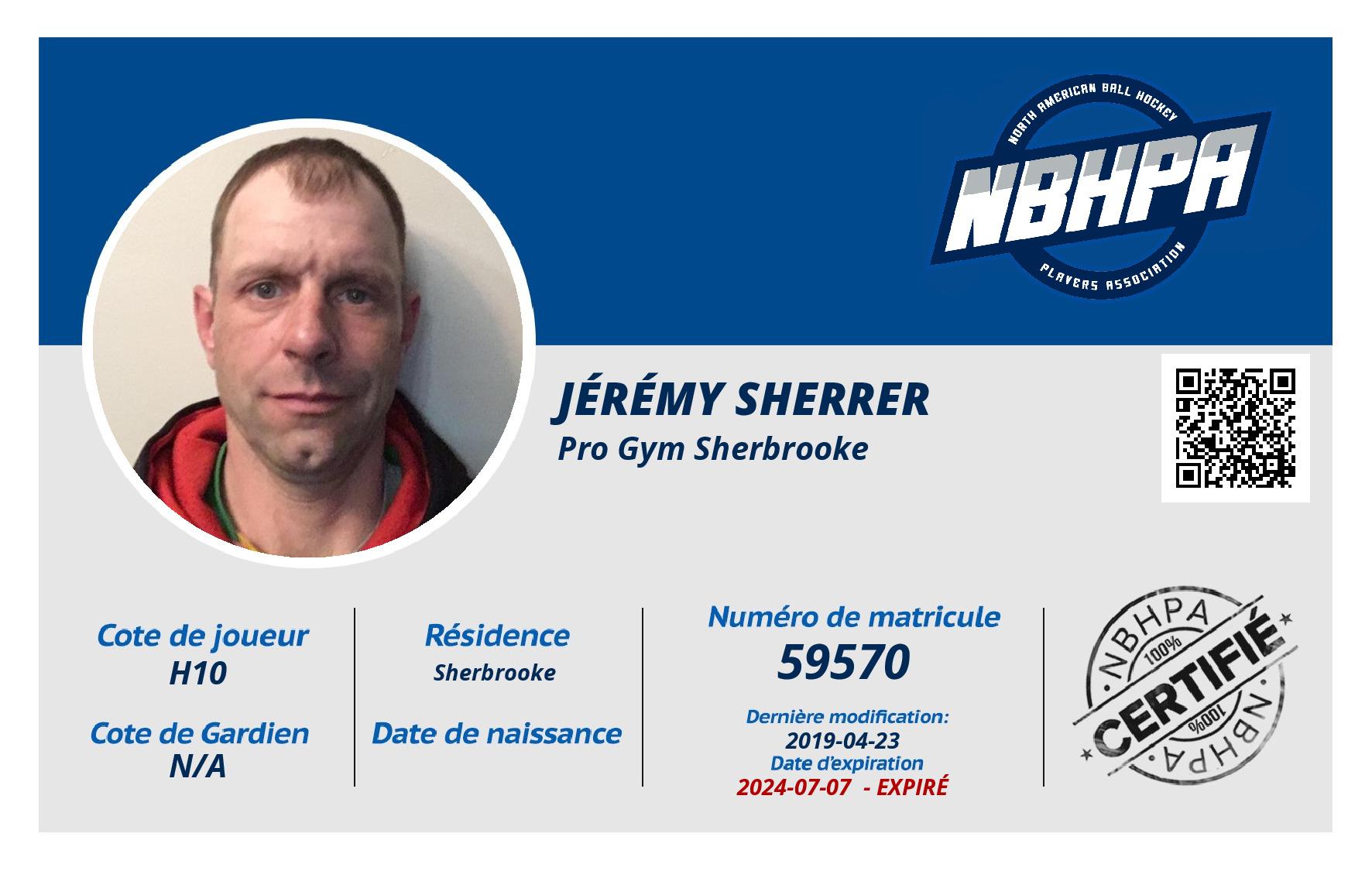Jérémy Sherrer
