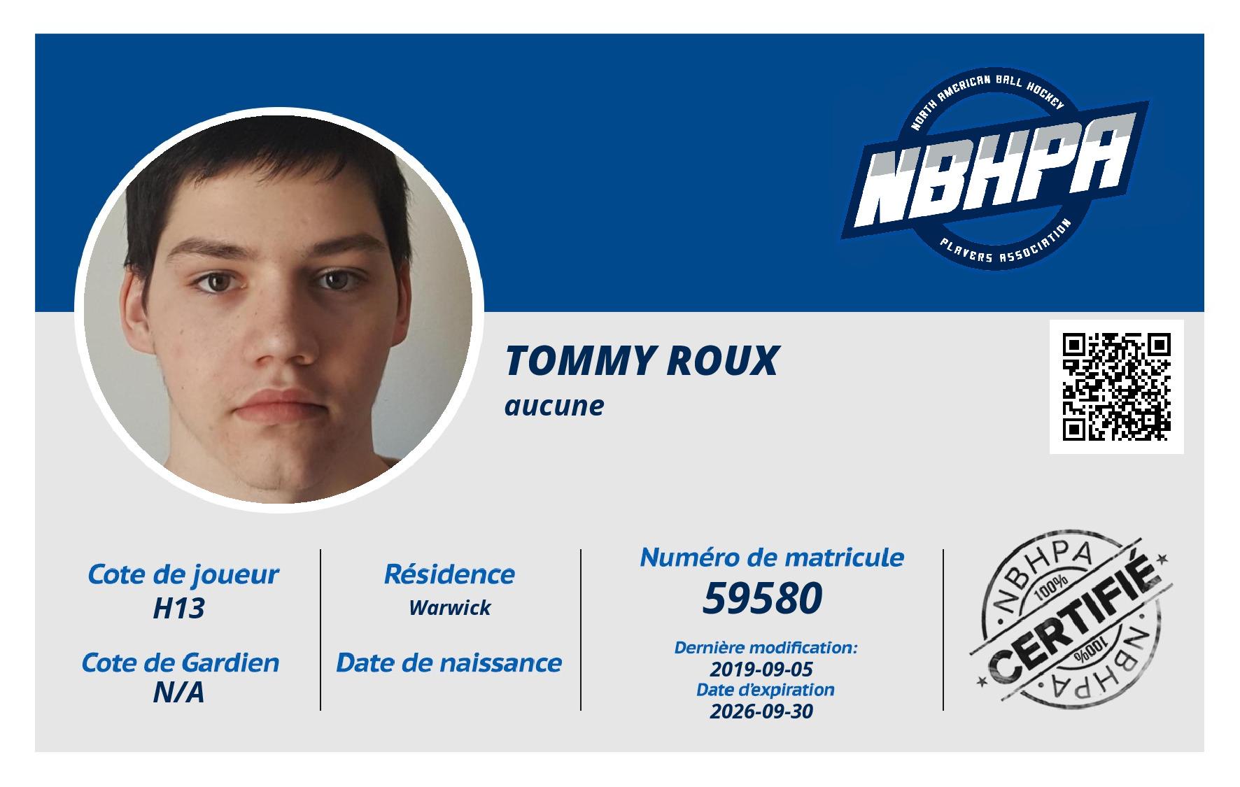 Tommy Roux