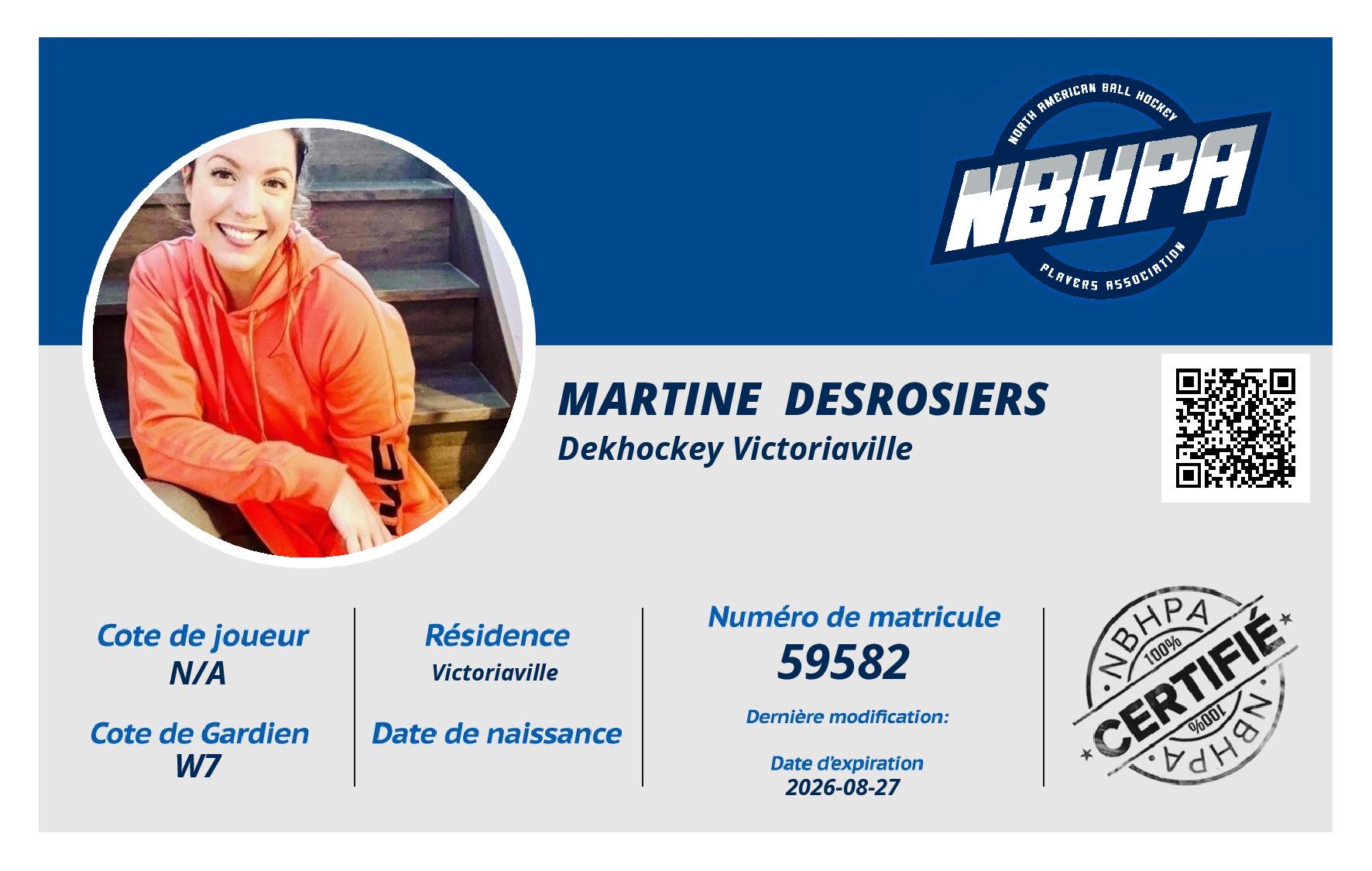 Martine  Desrosiers 