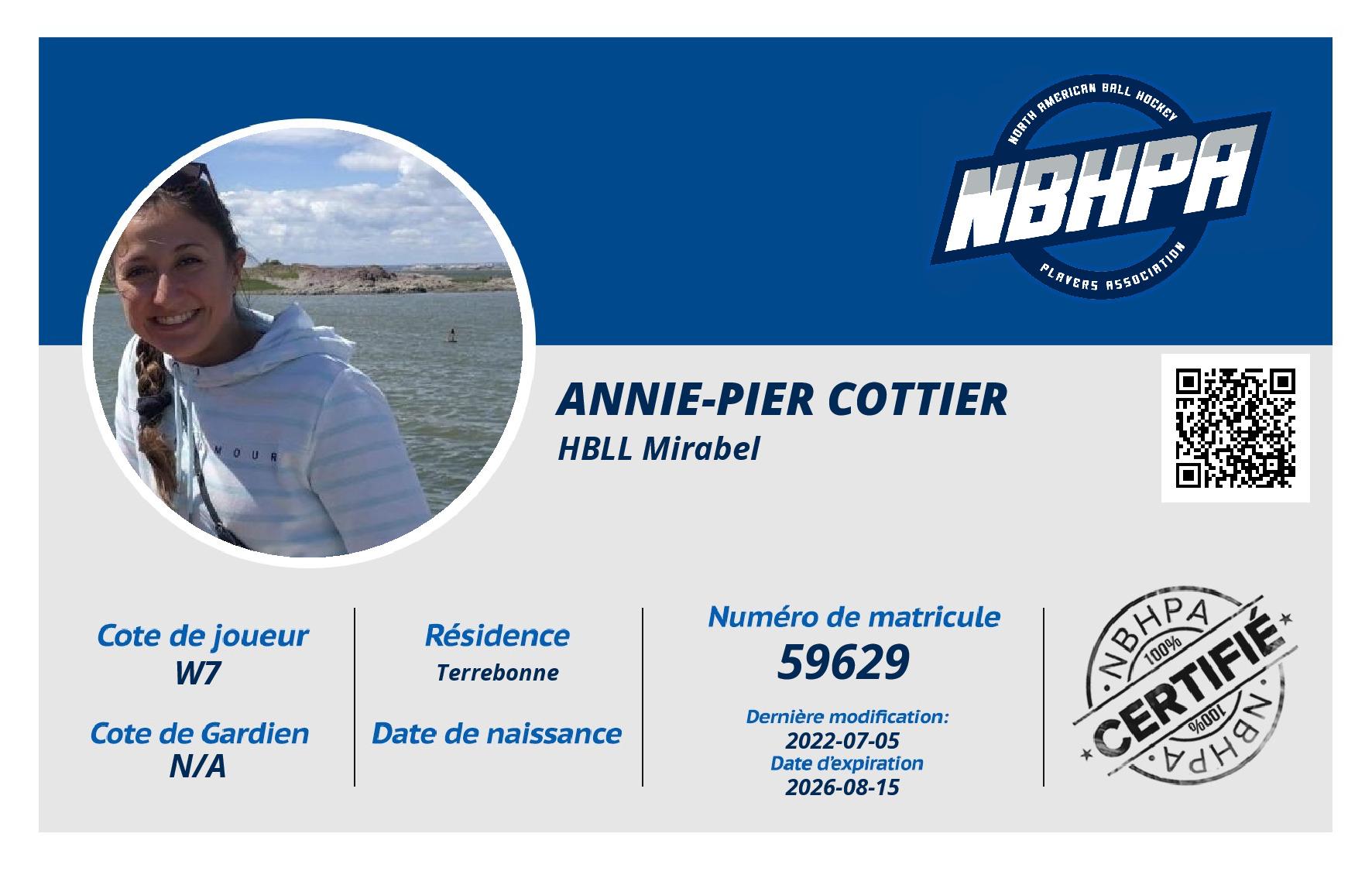 Annie-Pier Cottier