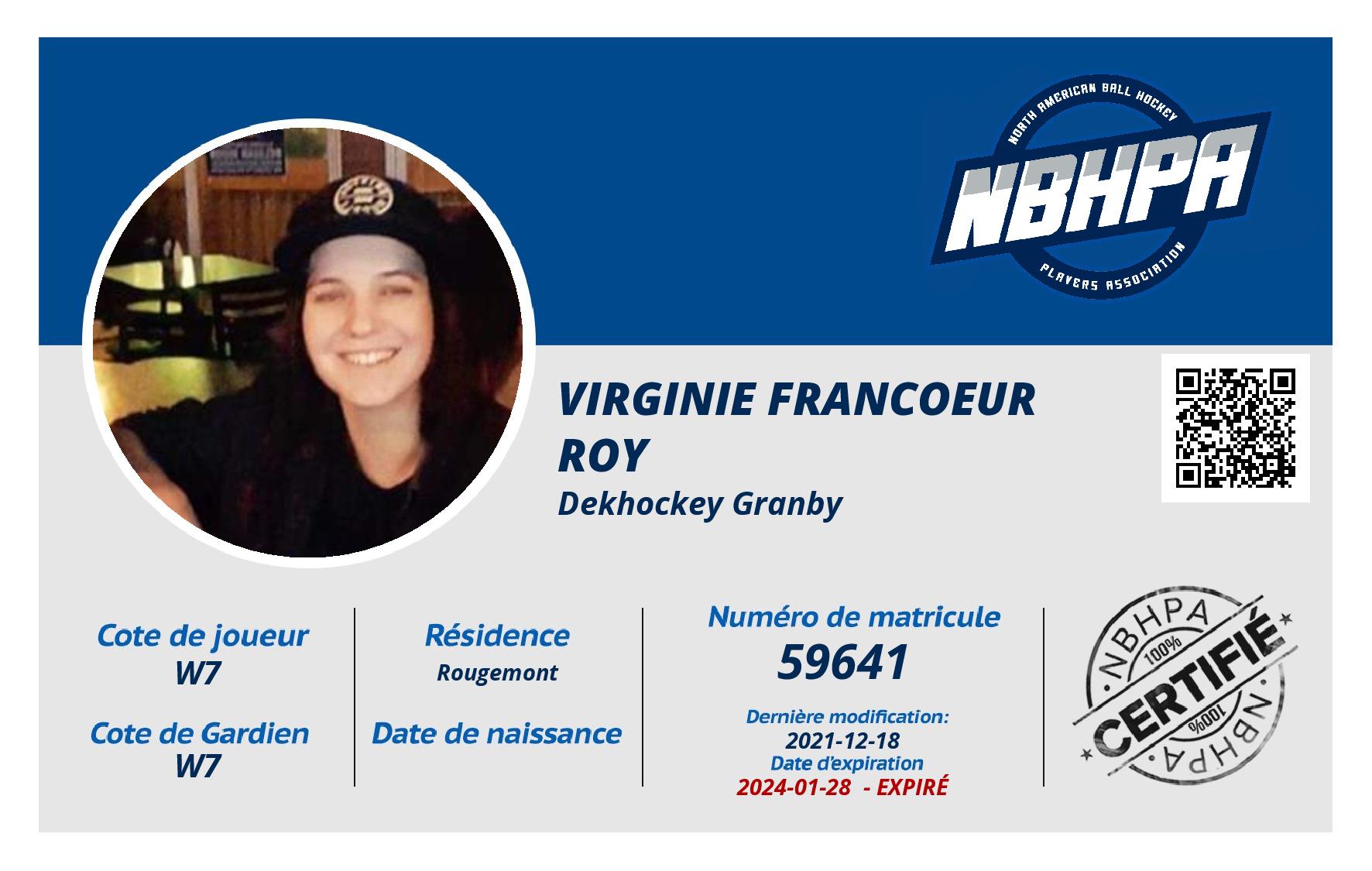 Virginie Francoeur Roy