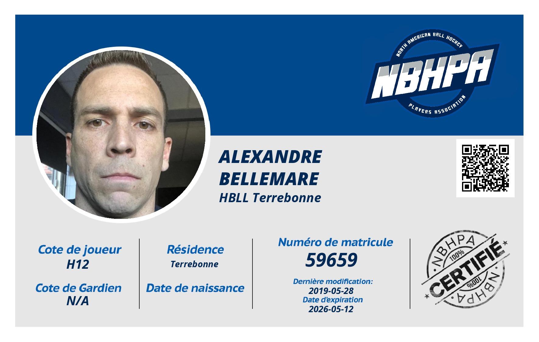Alexandre  Bellemare 