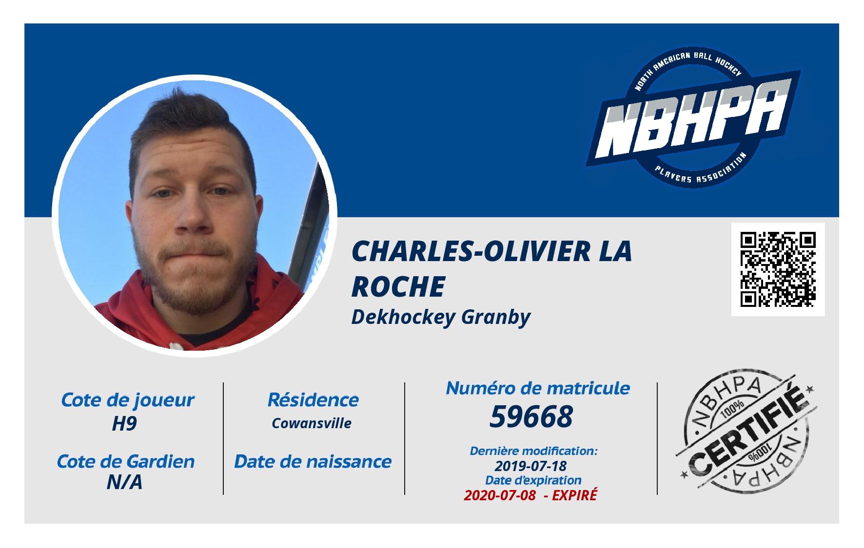 Charles-Olivier La Roche