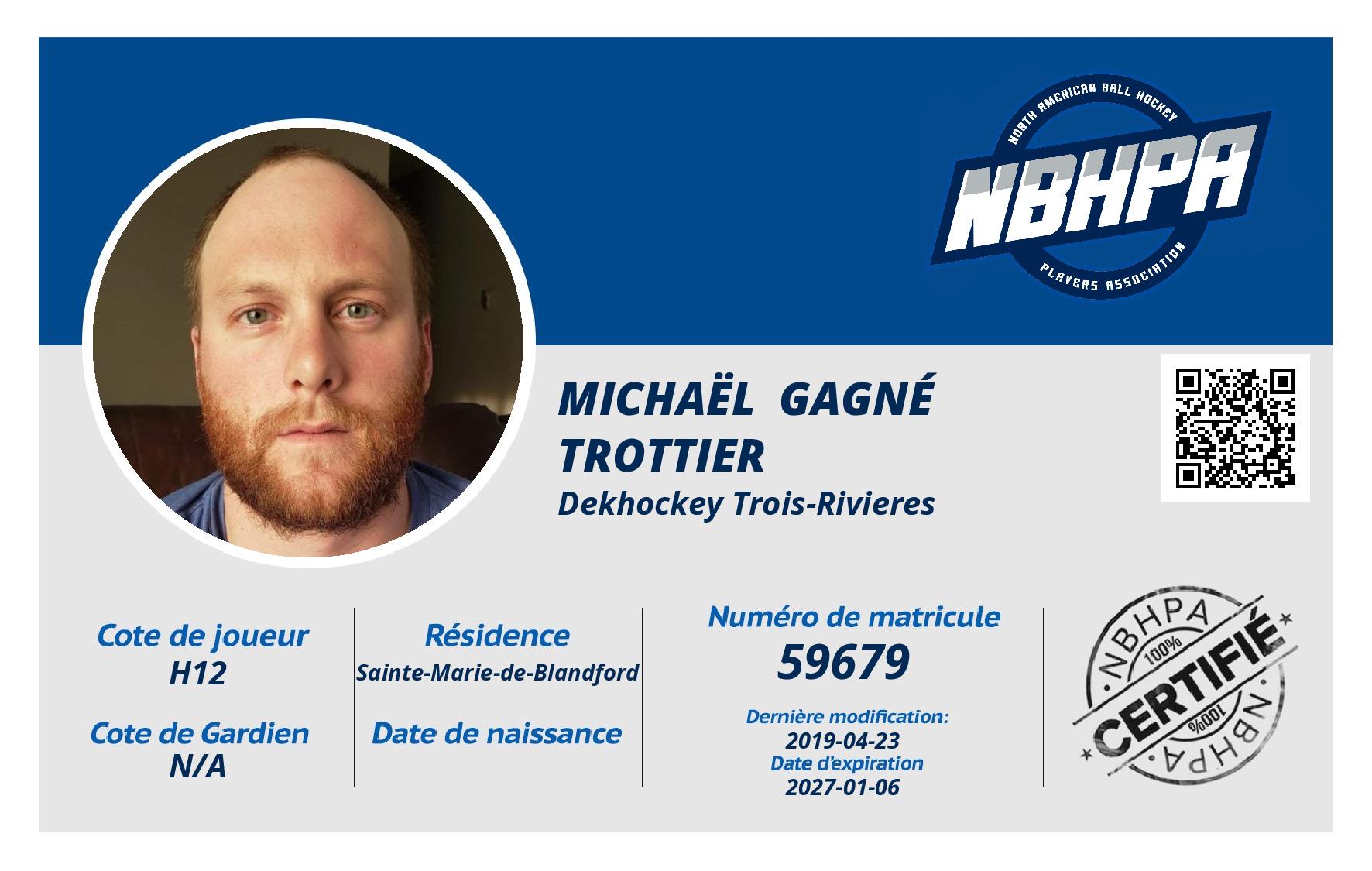 Michaël  Gagné Trottier