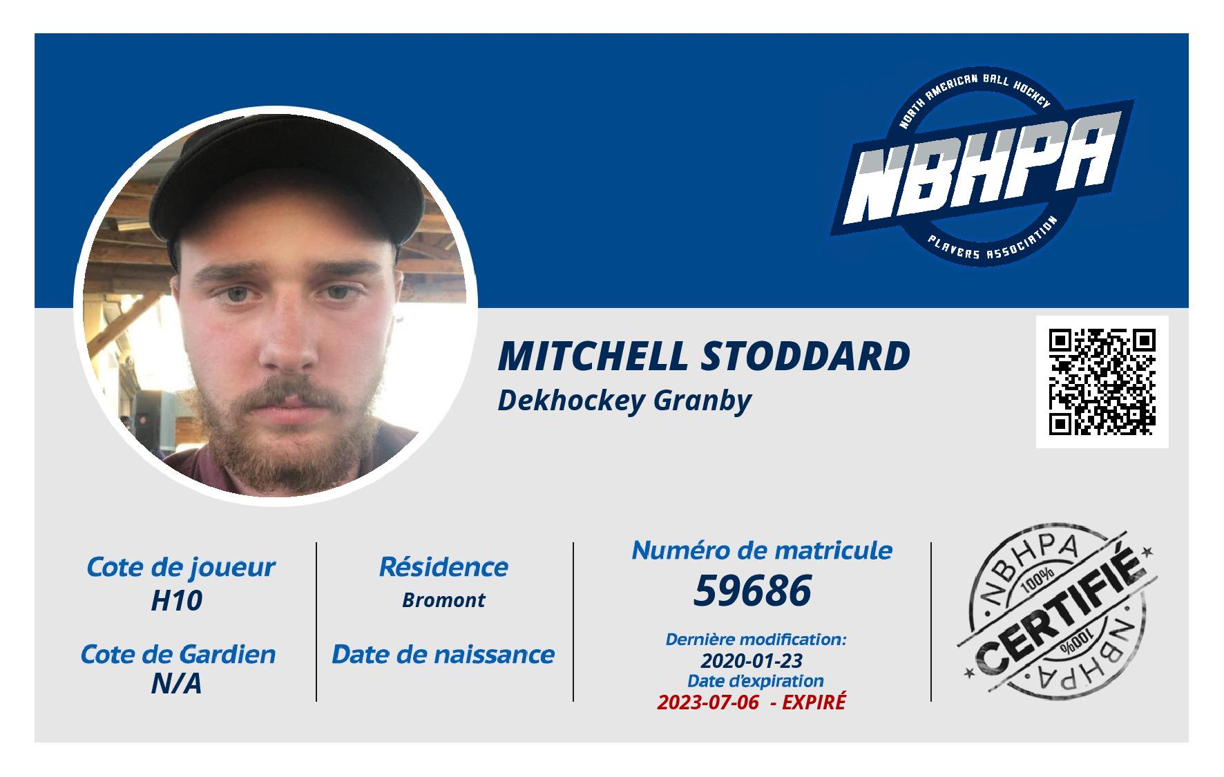 Mitchell Stoddard