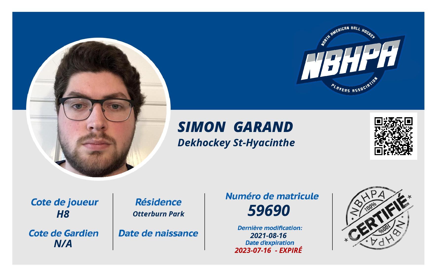 Simon  Garand