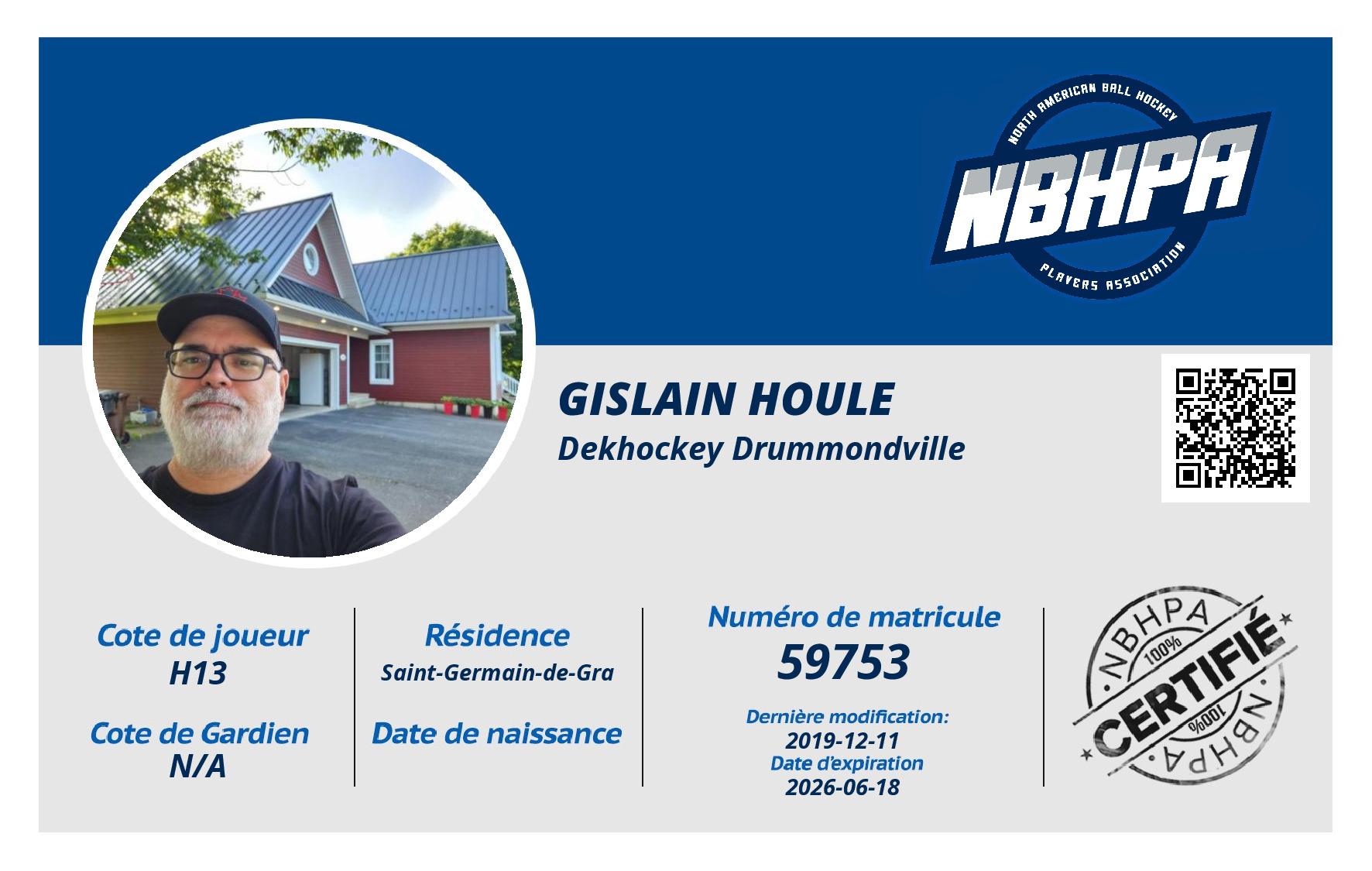 Gislain Houle