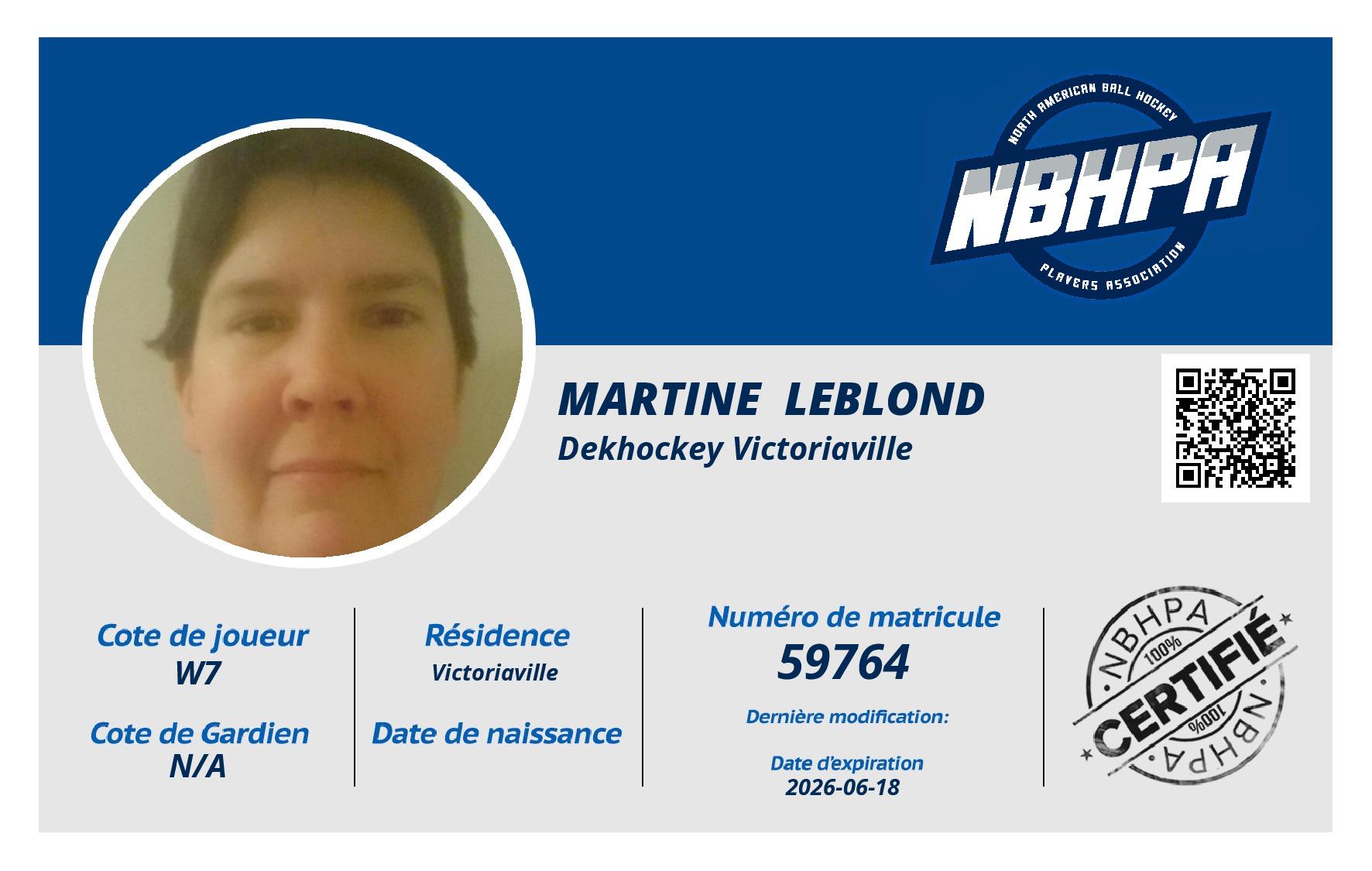 Martine  Leblond 