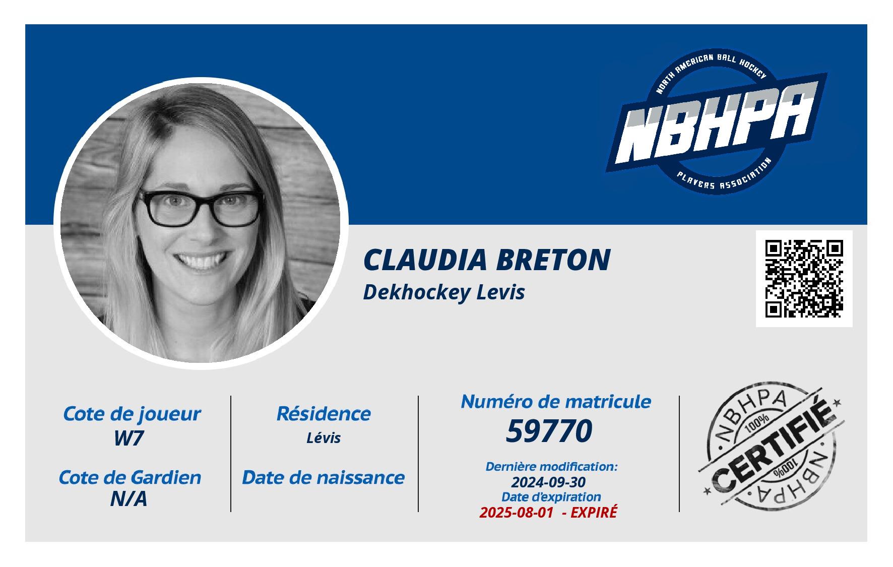 Claudia Breton