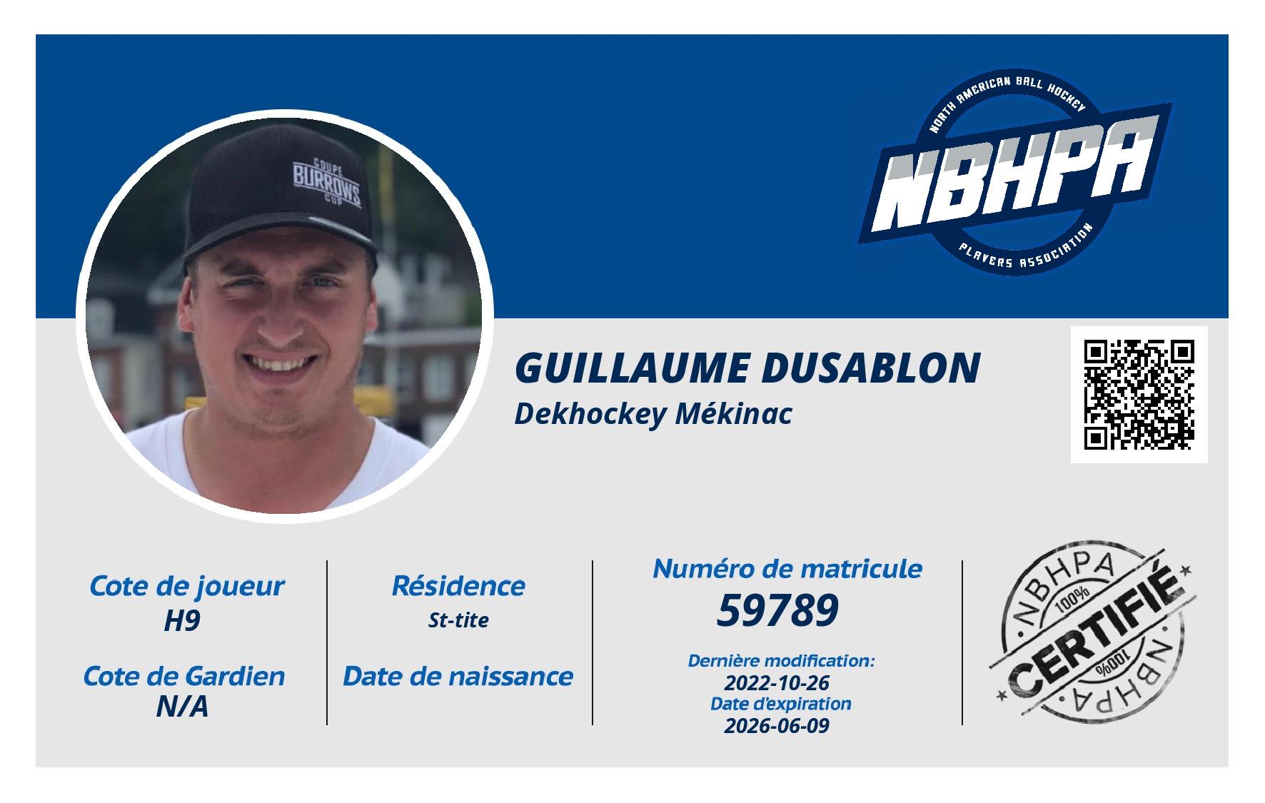 Guillaume Dusablon