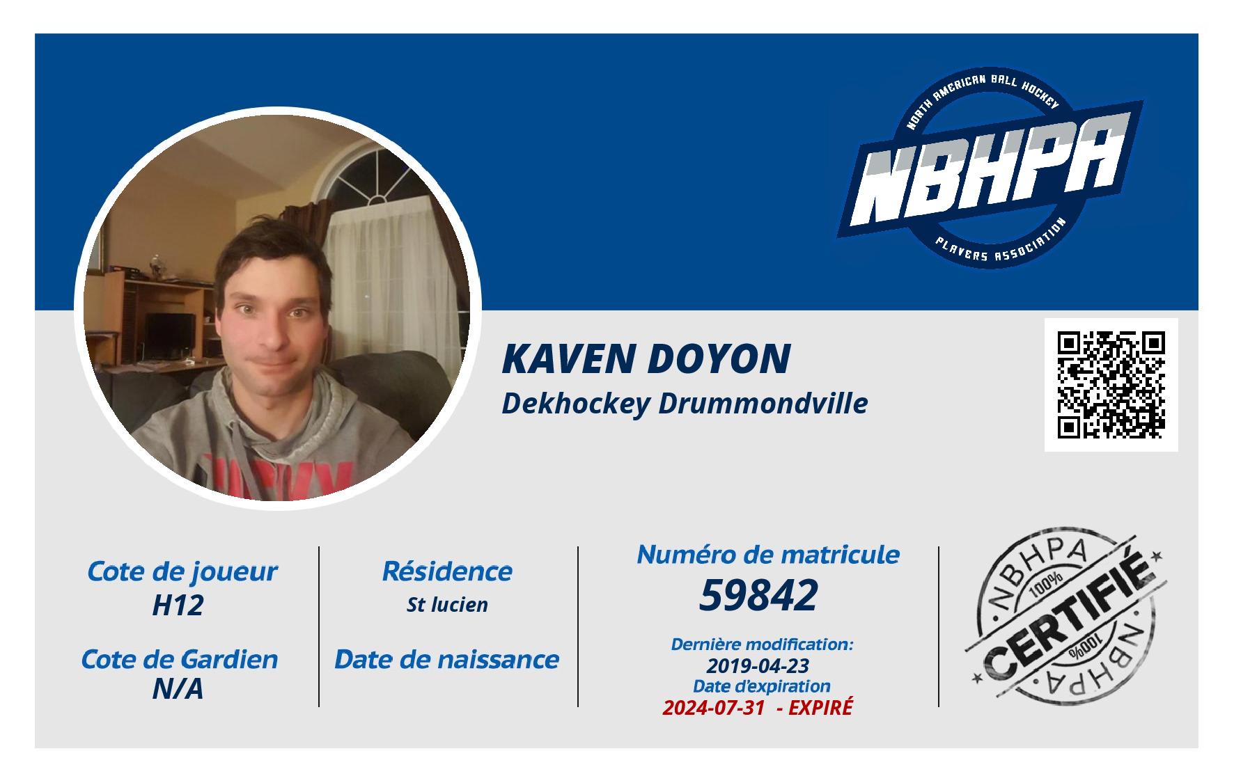 Kaven Doyon