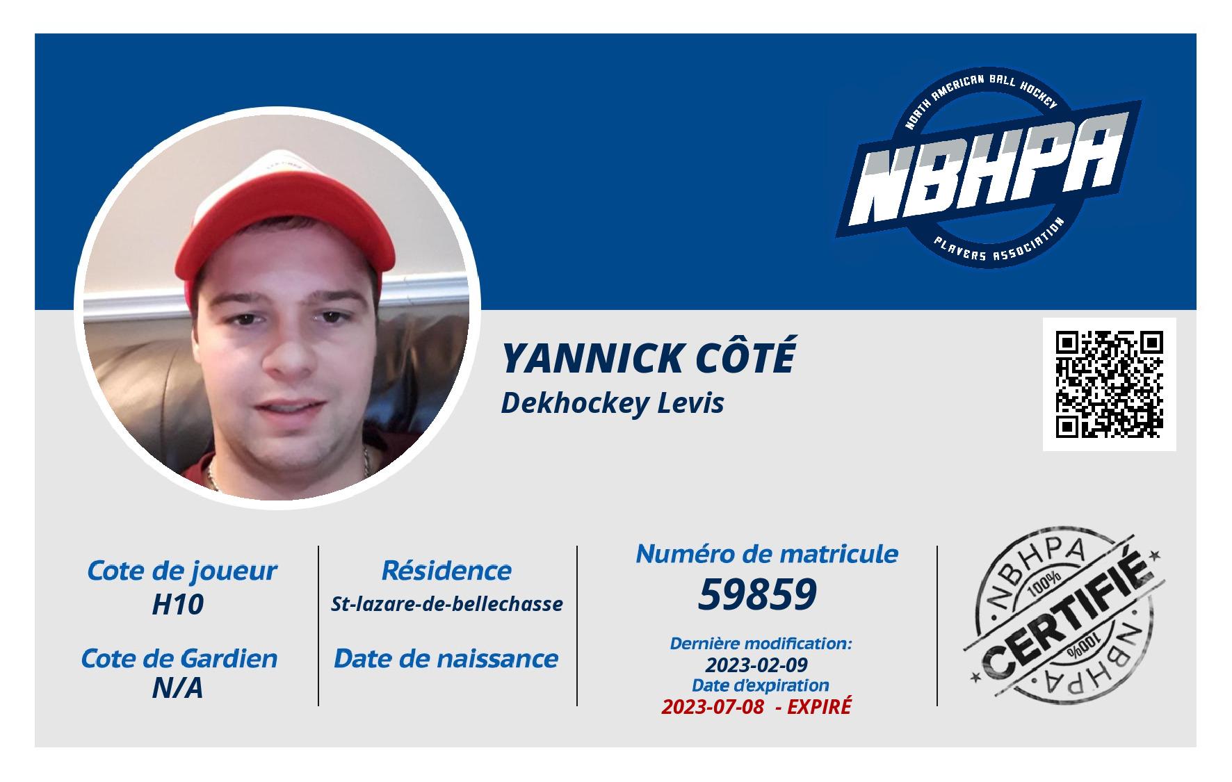 Yannick Côté 