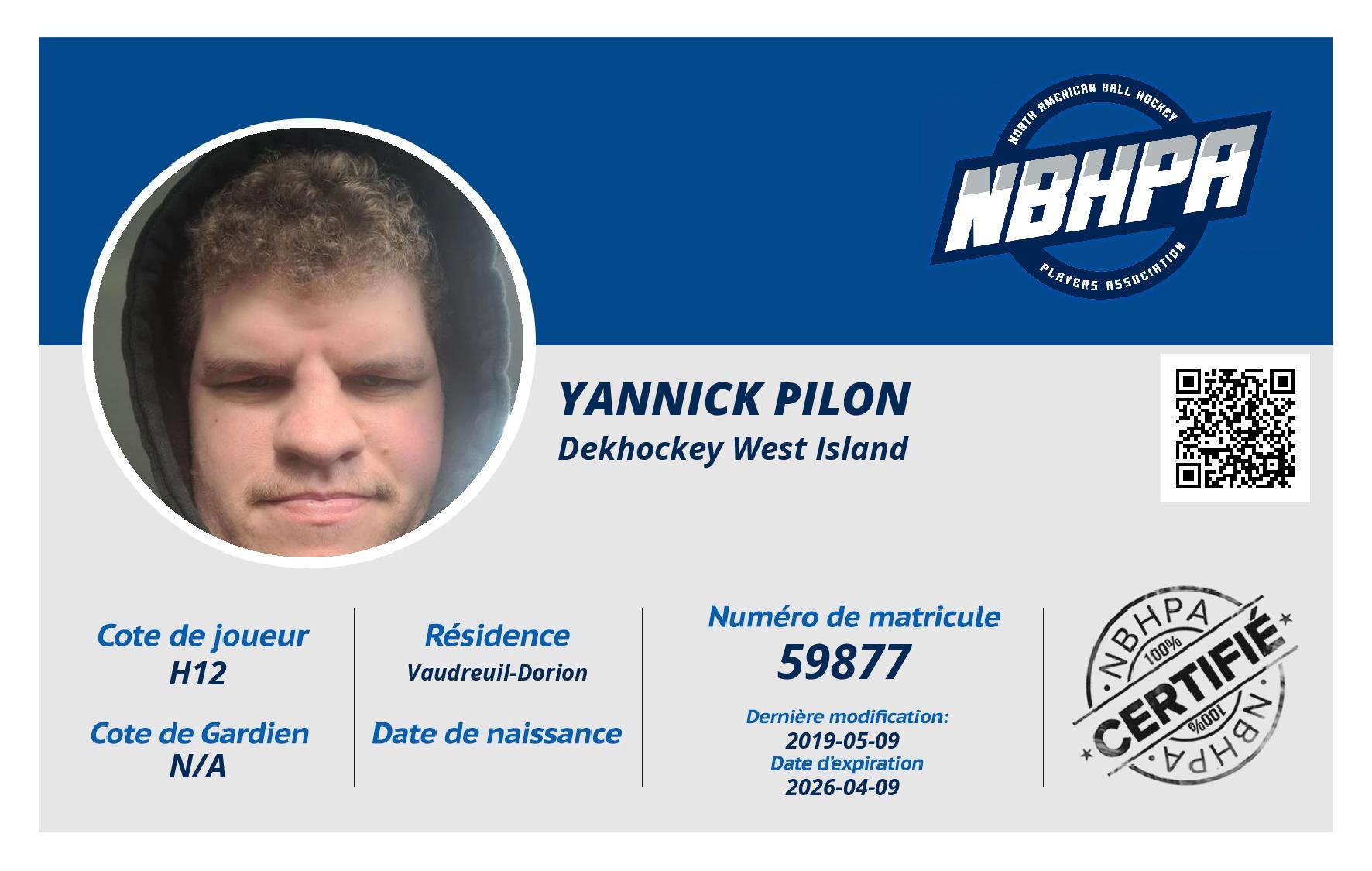 Yannick Pilon