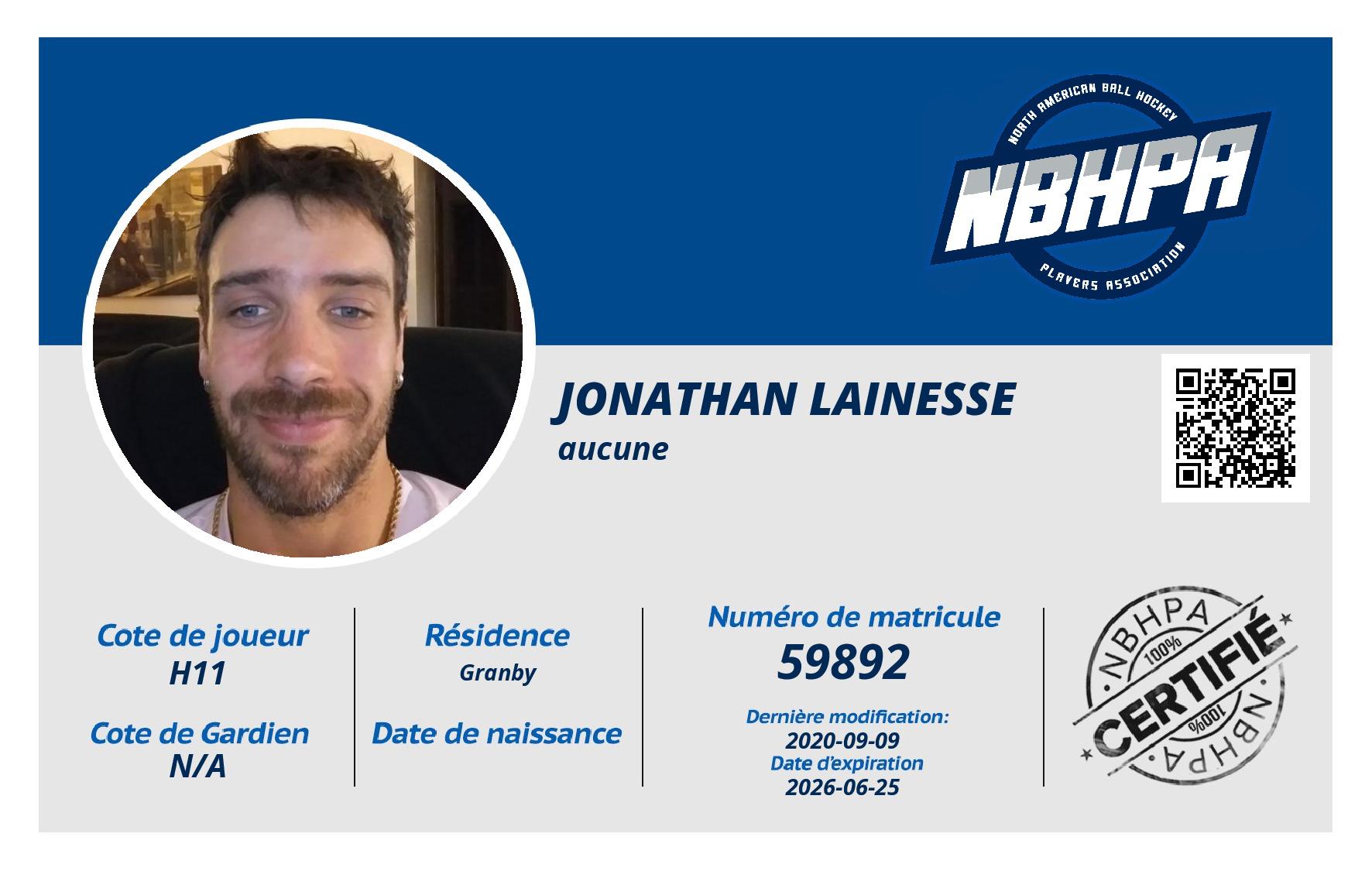 Jonathan Lainesse