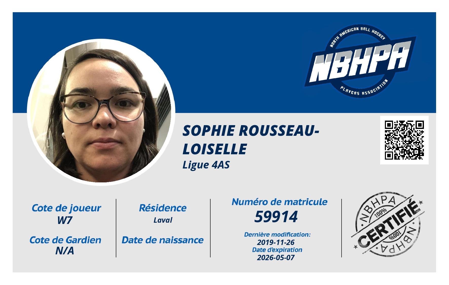 Sophie Rousseau-Loiselle