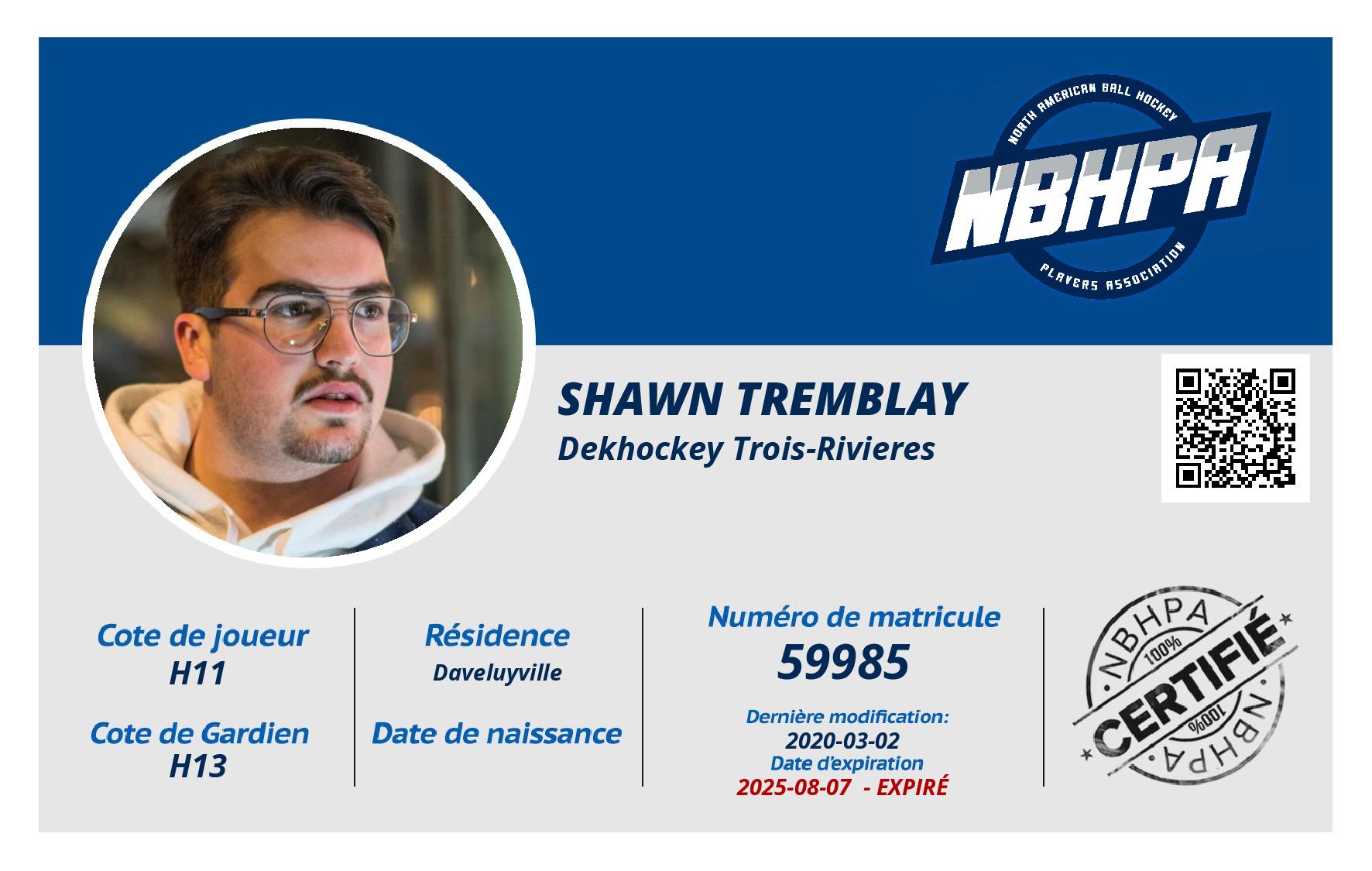 Shawn Tremblay
