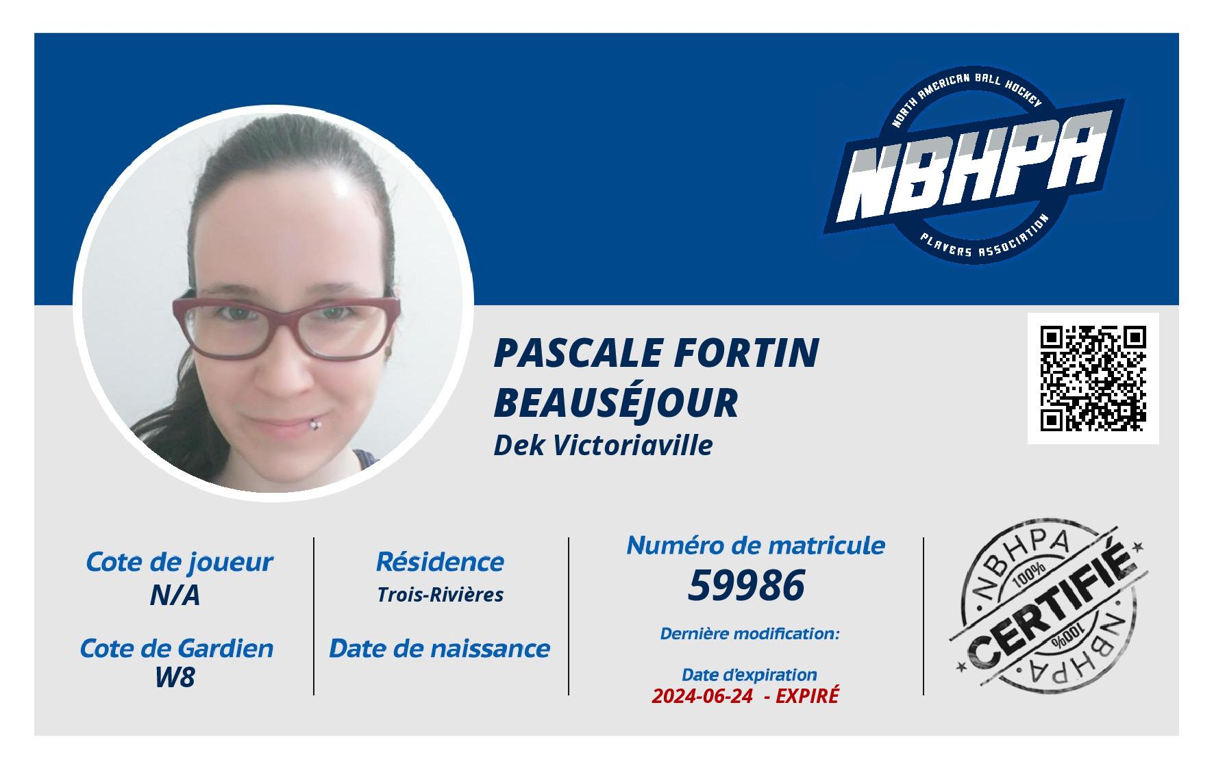 Pascale Fortin Beauséjour