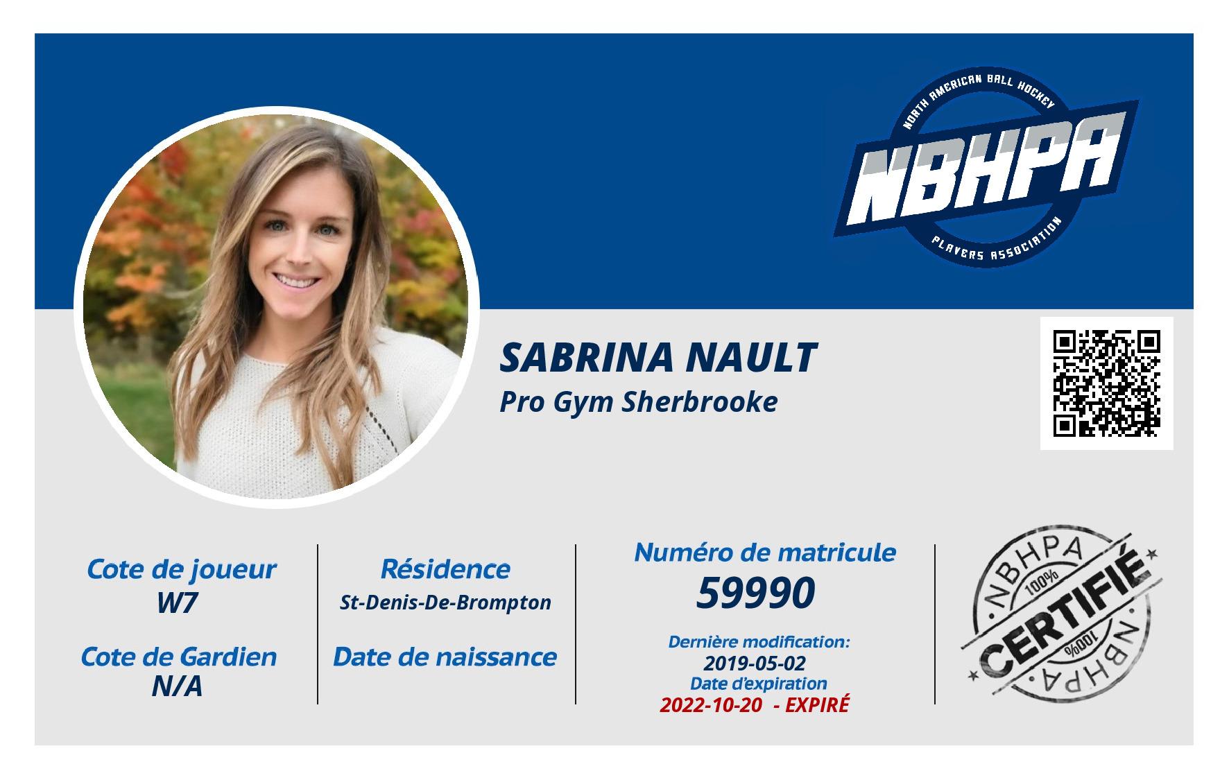 Sabrina Nault