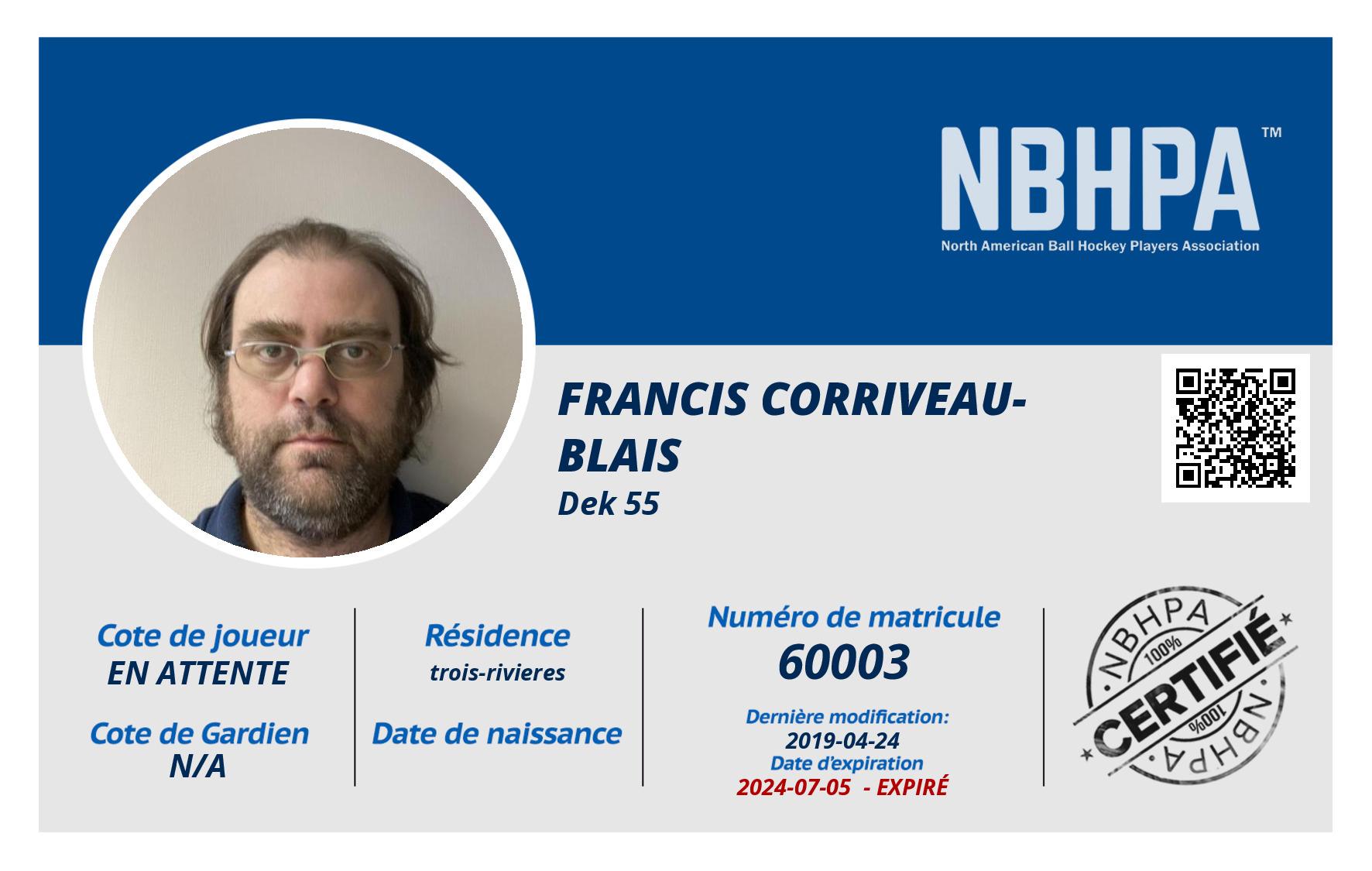 Francis Corriveau-Blais