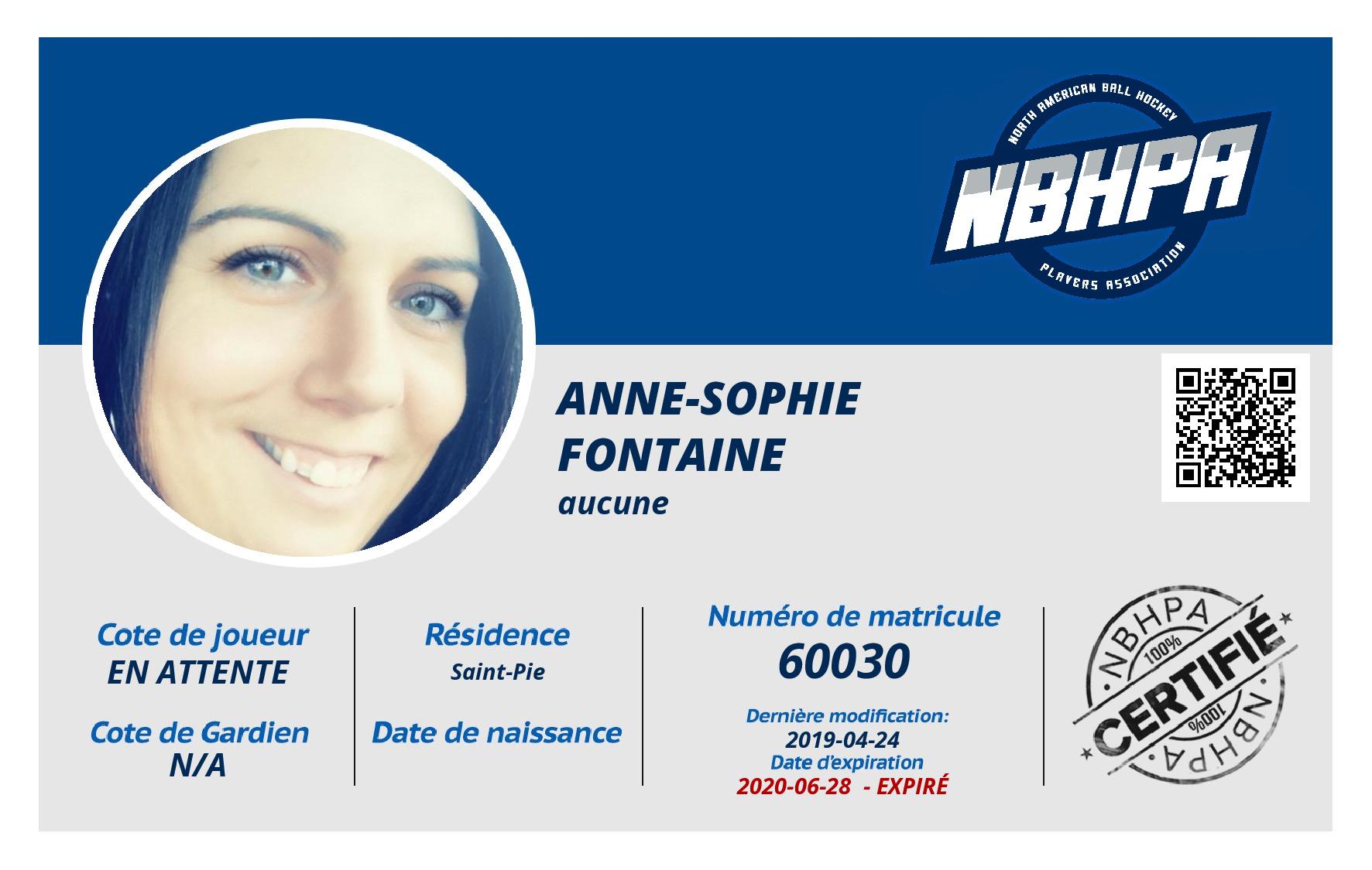 Anne-Sophie Fontaine 