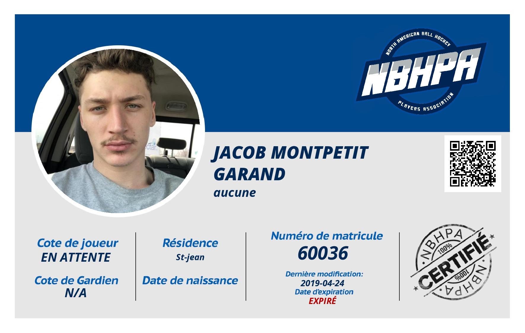 Jacob Montpetit Garand